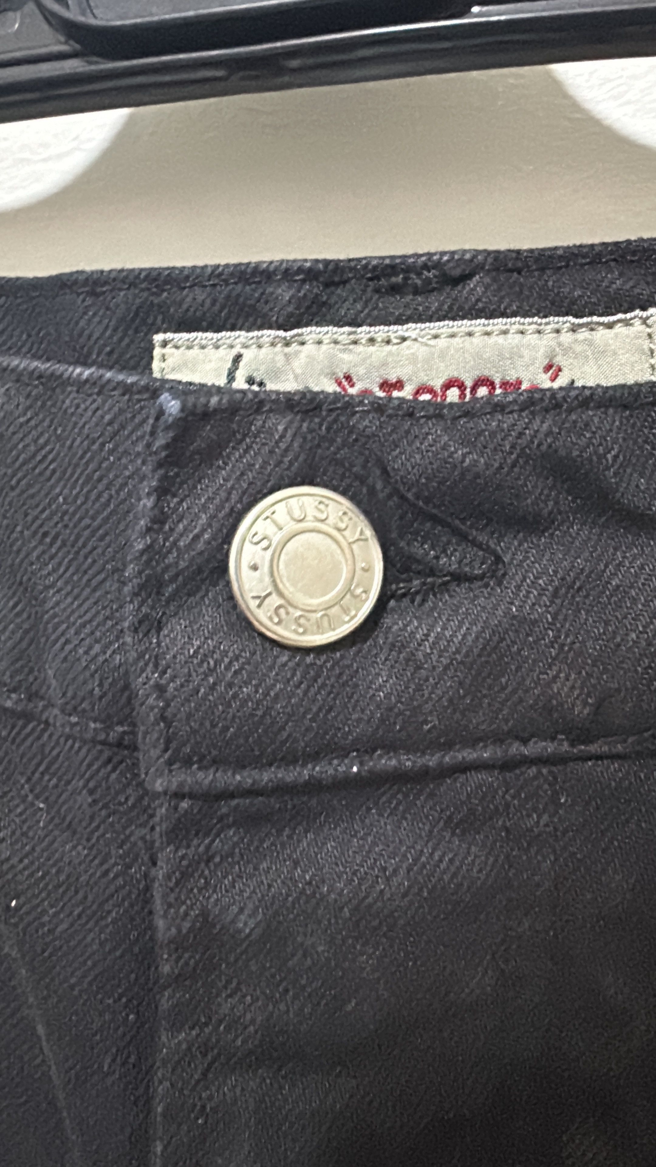 Stussy Stussy Classic Jean Denim Black Size 30 Size US 30 / EU 46 - 6 Thumbnail