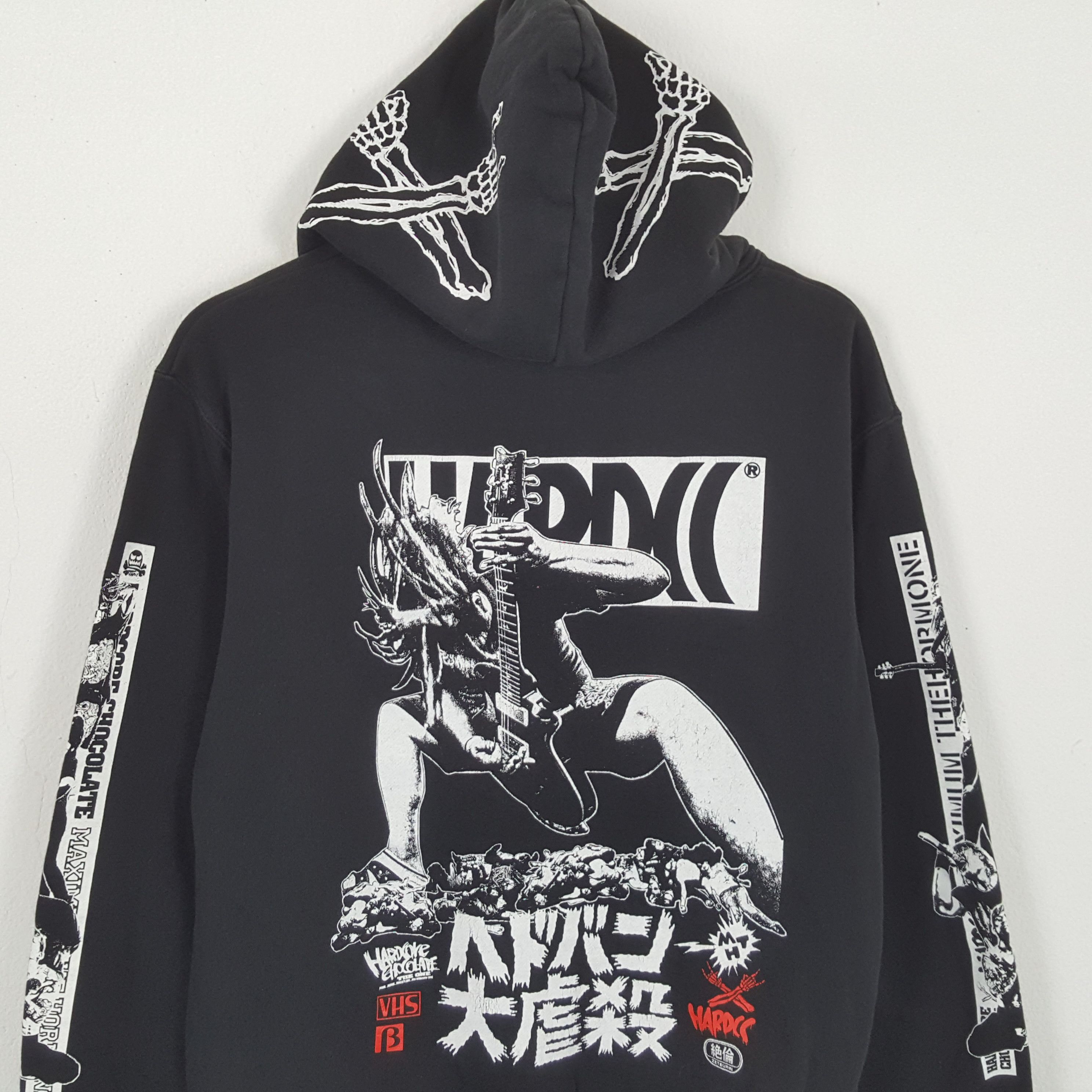 Band Tees × Vintage Vintage MAXIMUM THE HORMONE Japanese Metal Band Hoodies Size US S / EU 44-46 / 1 - 2 Thumbnail