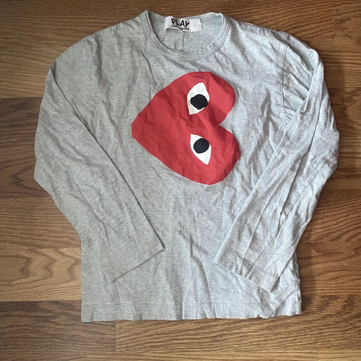 Comme des Garcons PLAY commes des garçons play longsleeve shirt Size US M / EU 48-50 / 2 - 1 Thumbnail