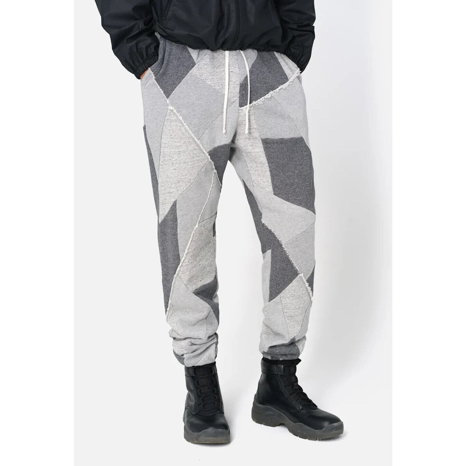 John Elliott John Elliott Quilted Heather Grey Sweatpants Sz 3 / Large Size US 36 / EU 52 - 2 Thumbnail