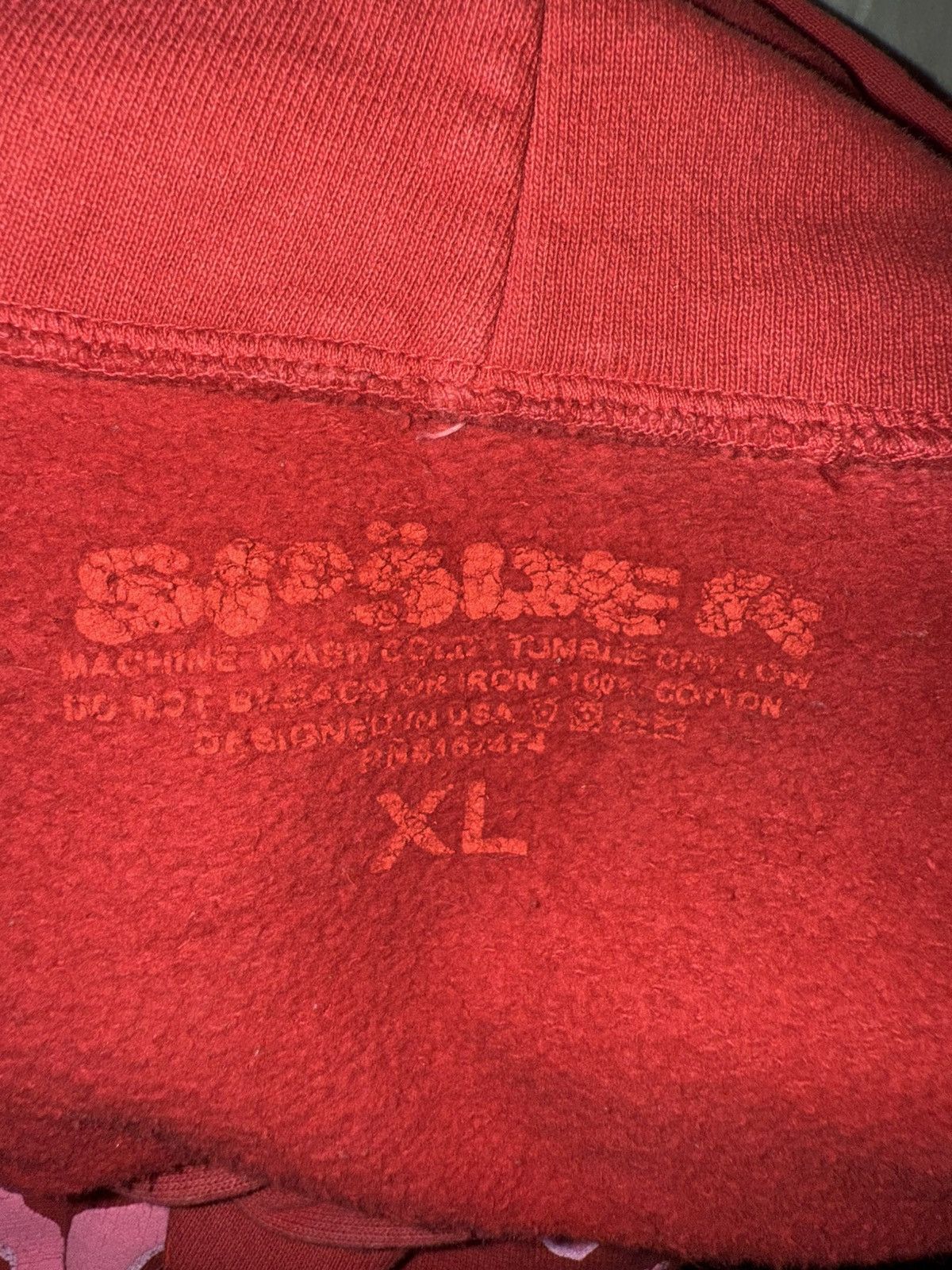 Sp5der Red 555 Sp5der Hoodie Size US XL / EU 56 / 4 - 4 Thumbnail