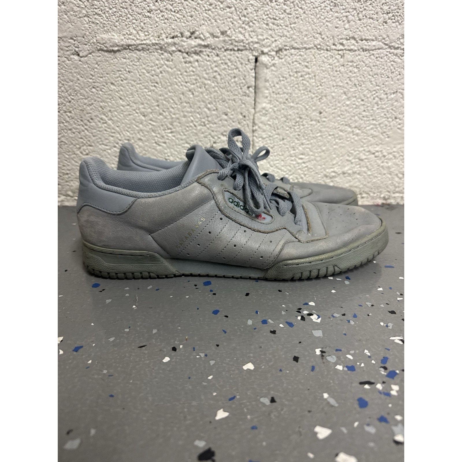 Adidas ADIDAS Yeezy PowerPhase Grey Calabasas Sneakers CG6422 Size US 11 / EU 44 - 1 Thumbnail
