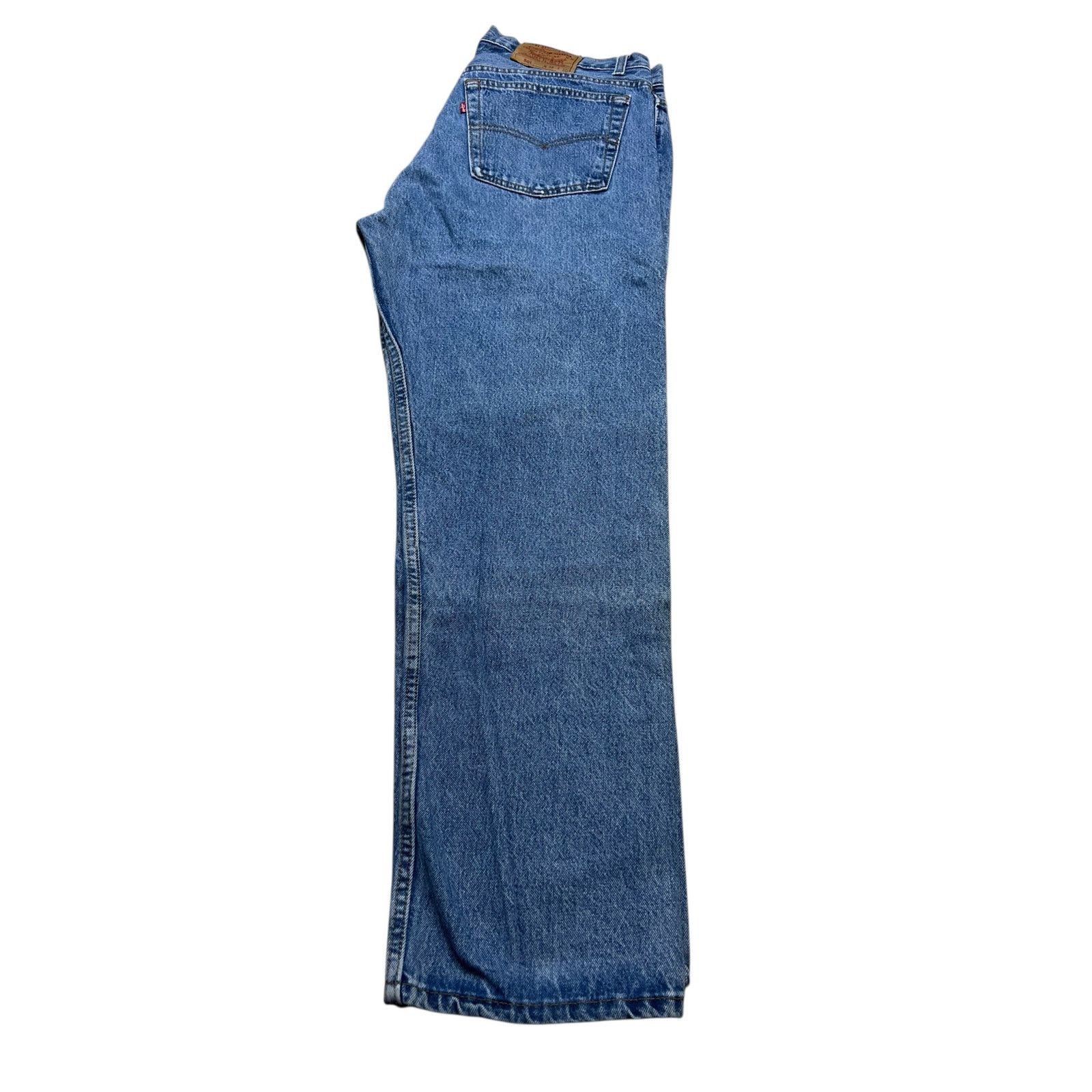 Levi's Levi’s 501 Jeans USA Vintage 90s Button Fly Denim 35x29 Size US 38 / EU 54 - 12 Thumbnail