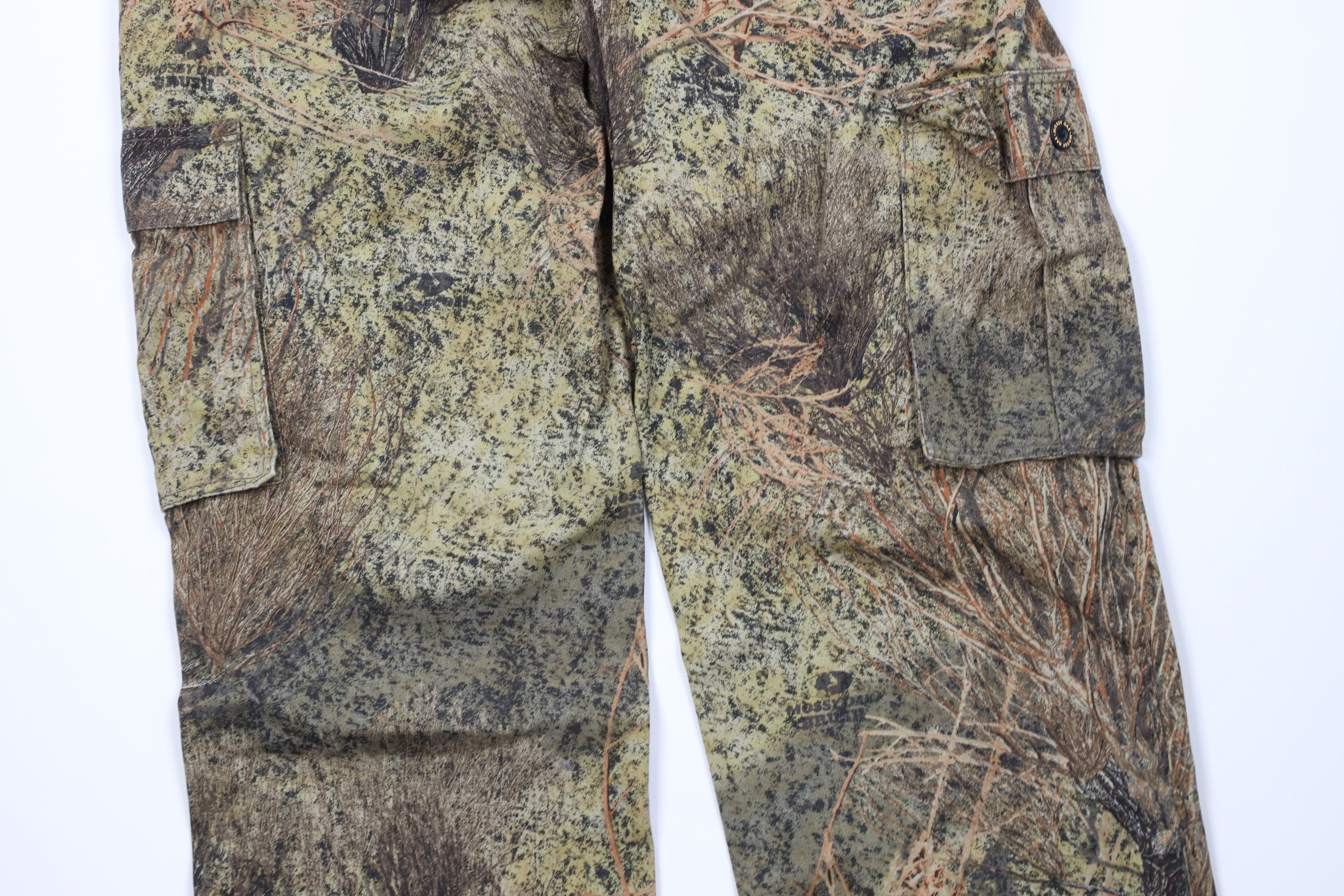 Mossy Oaks Vintage Mossy Oak Camouflage Wide Leg Camouflage Cargo Pants Size US 36 / EU 52 - 10 Thumbnail