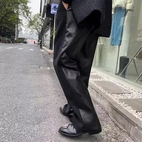 Japanese Brand × Vintage Leather pants Size US 34 / EU 50 - 3 Thumbnail