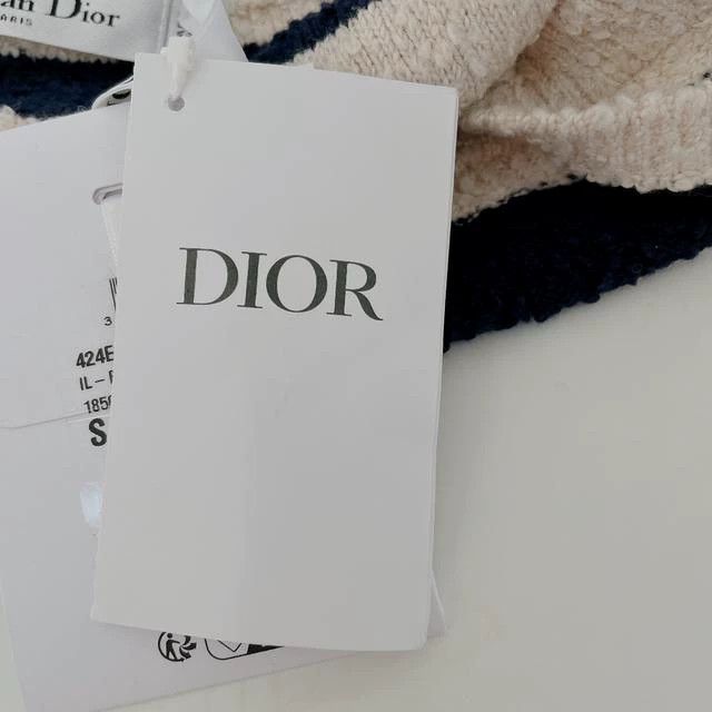 Dior Dior Black and white striped knitted vest Size S / US 4 / IT 40 - 7 Thumbnail