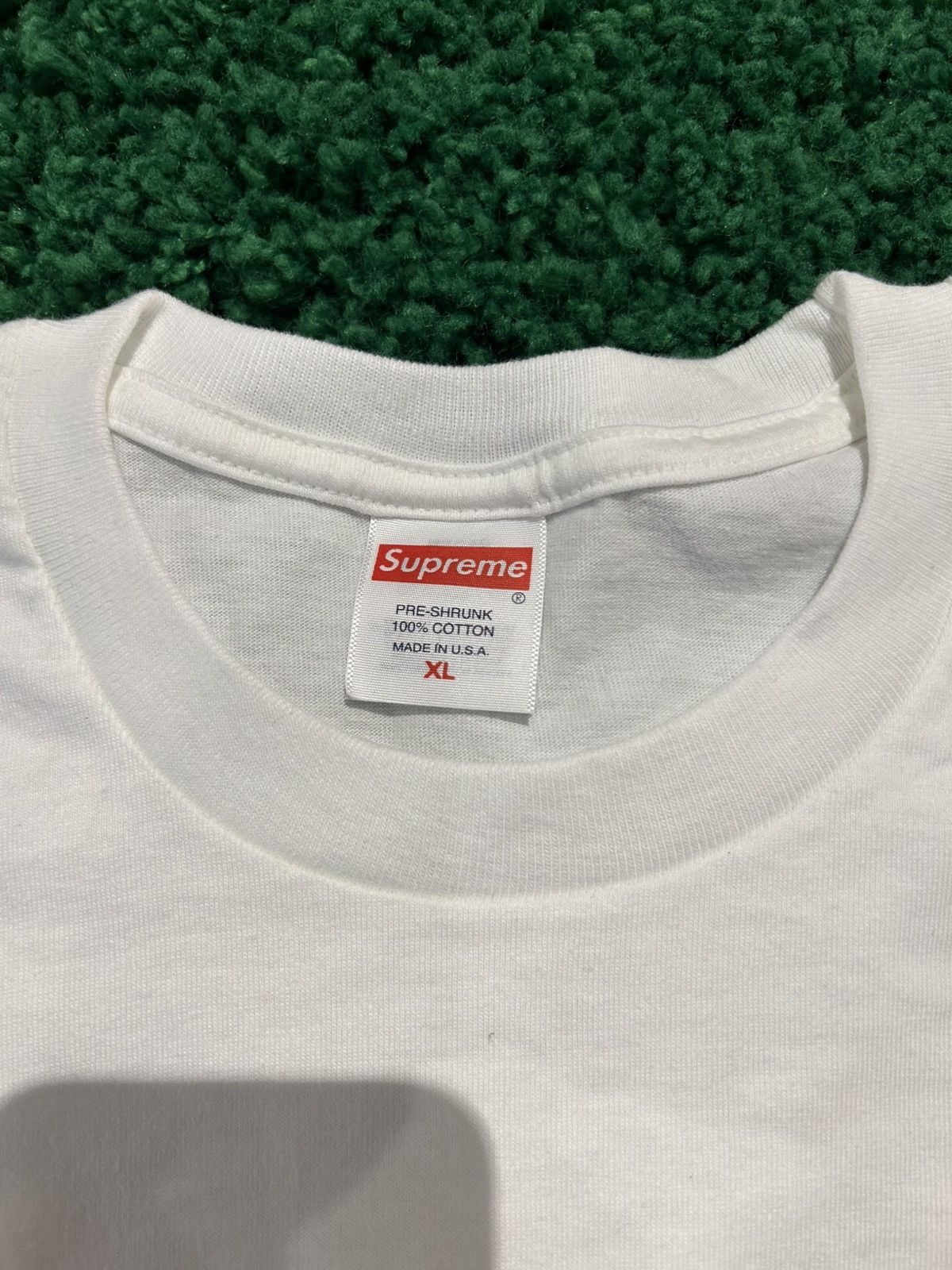 Supreme Supreme Smoke Tee (SS23) White Size US XL / EU 56 / 4 - 4 Thumbnail