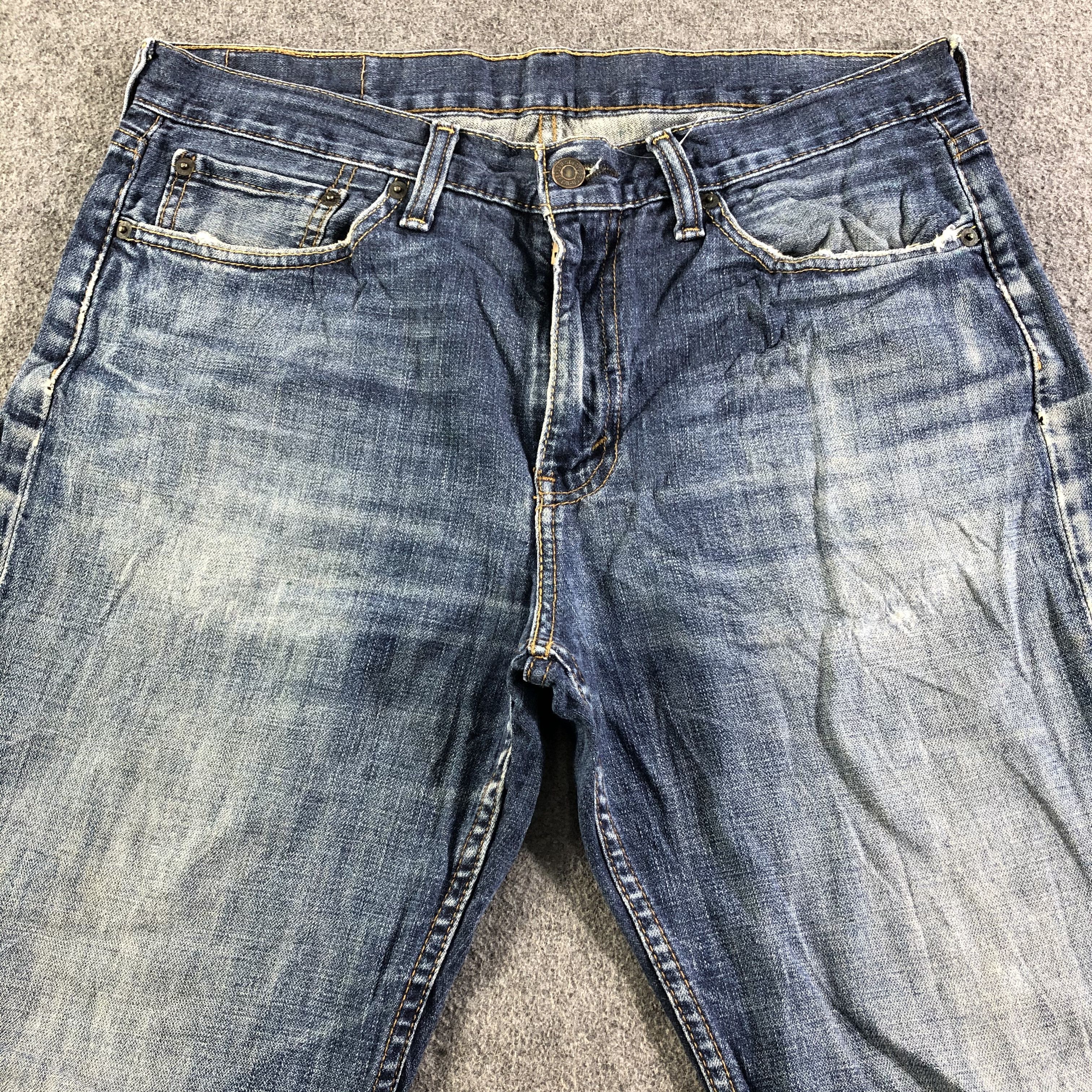 Levi's Vintage Blue Wash Levis 514 Jeans-J3098 Size US 36 / EU 52 - 3 Thumbnail