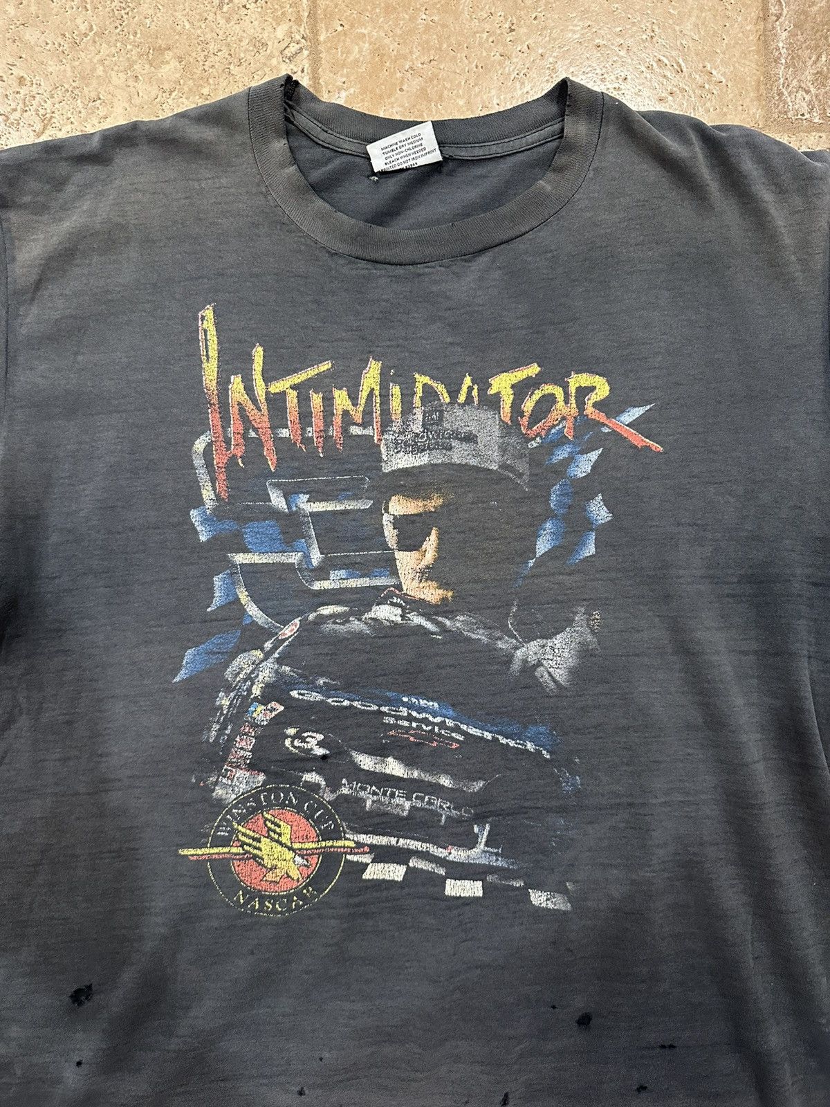 NASCAR Vintage Dale Earnhardt Winston Cup Tour 1997 Intimidator Tee Size US XXL / EU 58 / 5 - 6 Thumbnail