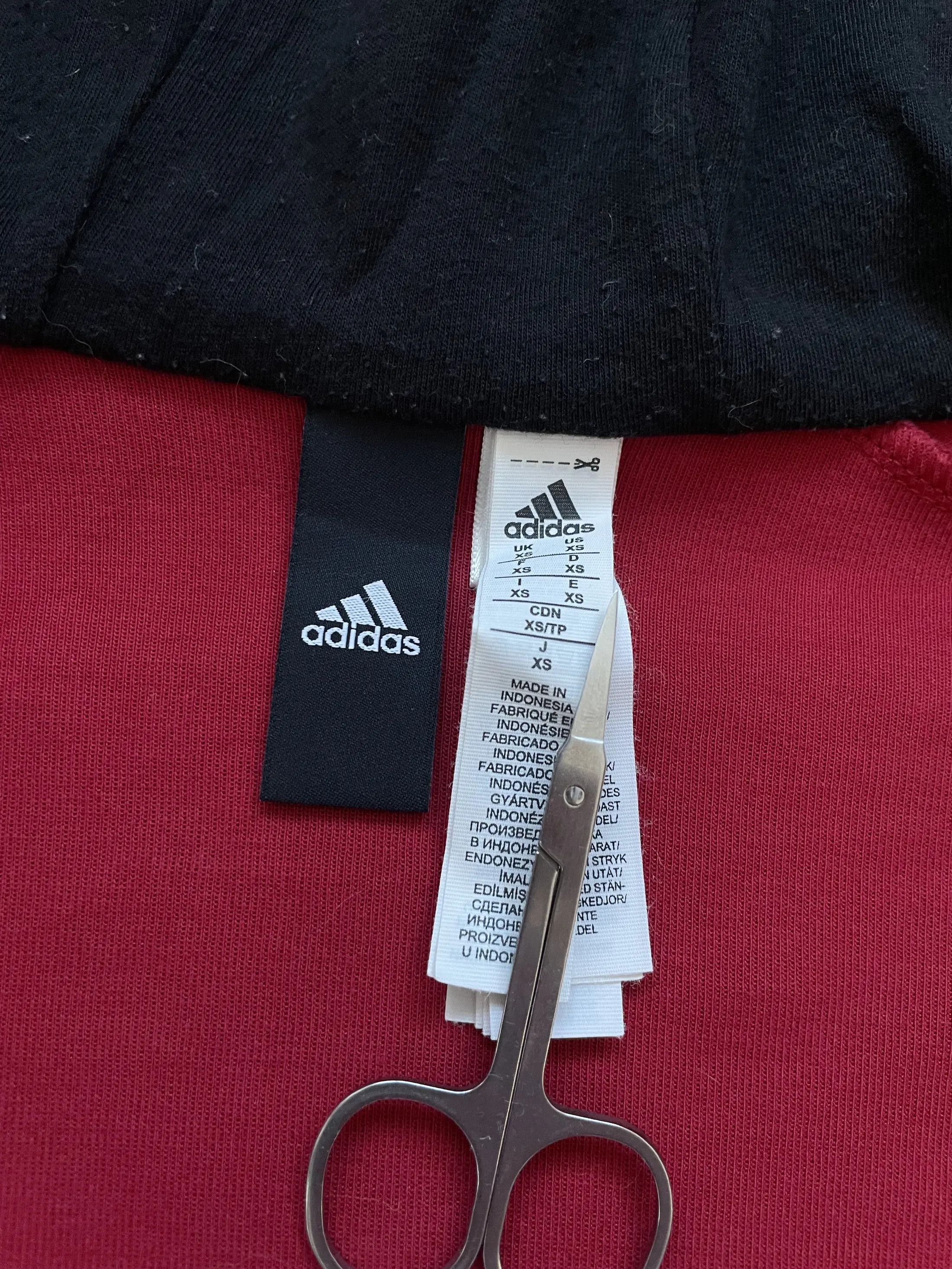 Adidas Adidas AC Milan Zip Hoodie Size US XS / EU 42 / 0 - 4 Thumbnail