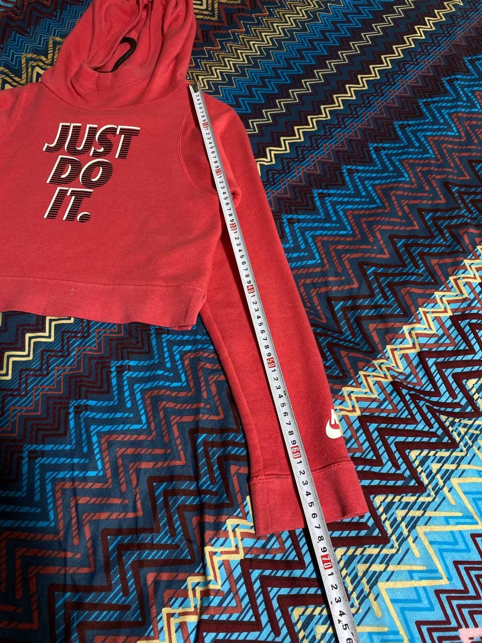 Nike × Vintage Vintage Nike Big Logo Hoodie Boxy Baggy Y2K 90s Size XL / US 12-14 / IT 48-50 - 14 Thumbnail