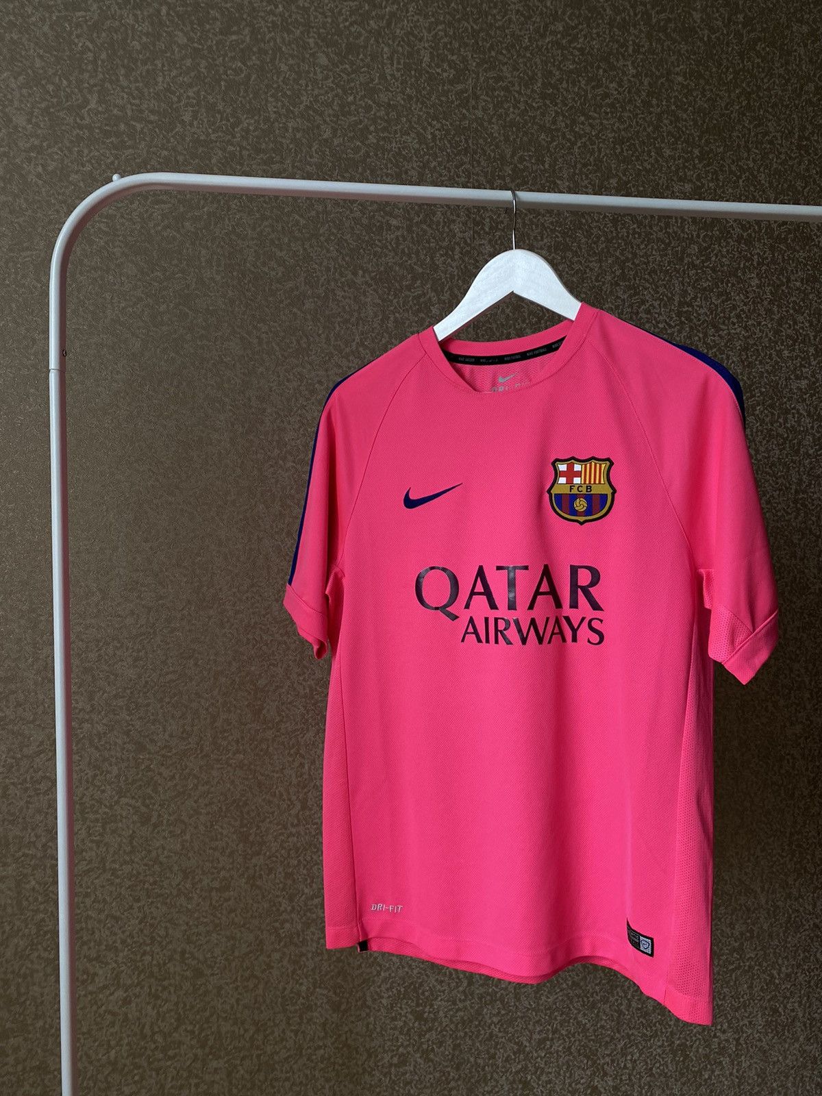 Messi factory Barcelona Nike 2014 2015 Soccer Jersey L