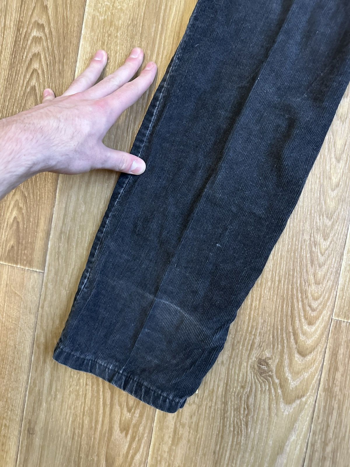 Levi's × Levi's Vintage Clothing × Vintage Vintage 70s Levis Corduroy Pants Womens 23x31 Gray White Tab Size 23" - 5 Thumbnail