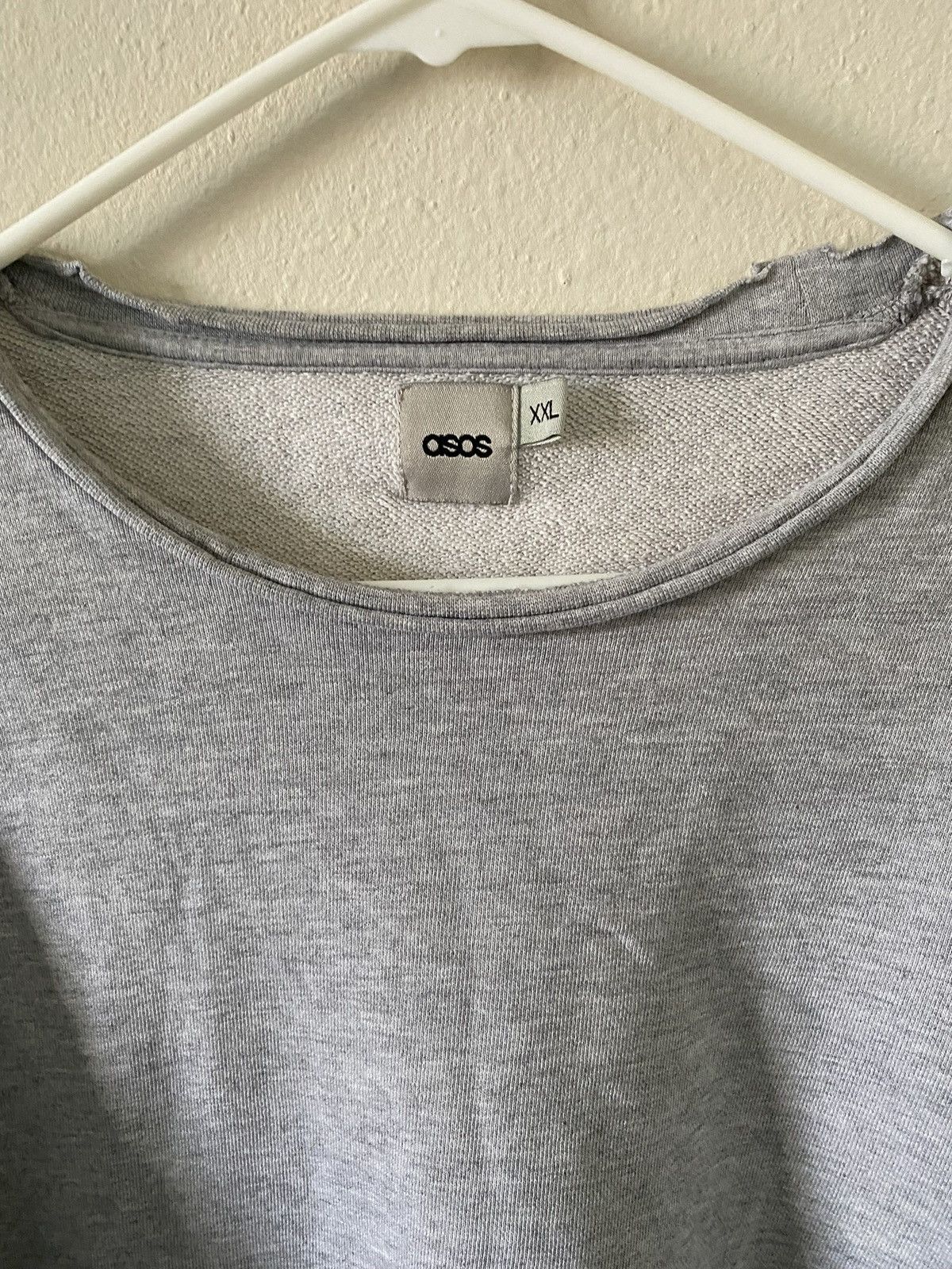 Asos ASOS Sweatshirt With Waffle Hem & Cuff Zips Size US XL / EU 56 / 4 - 4 Thumbnail