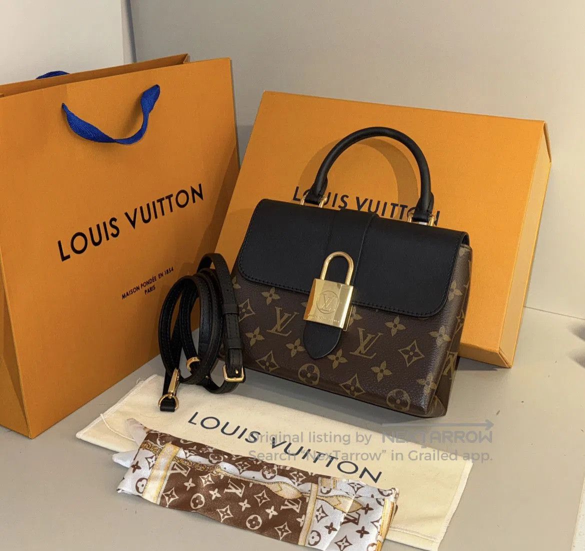 Louis Vuitton Locky BB bag.