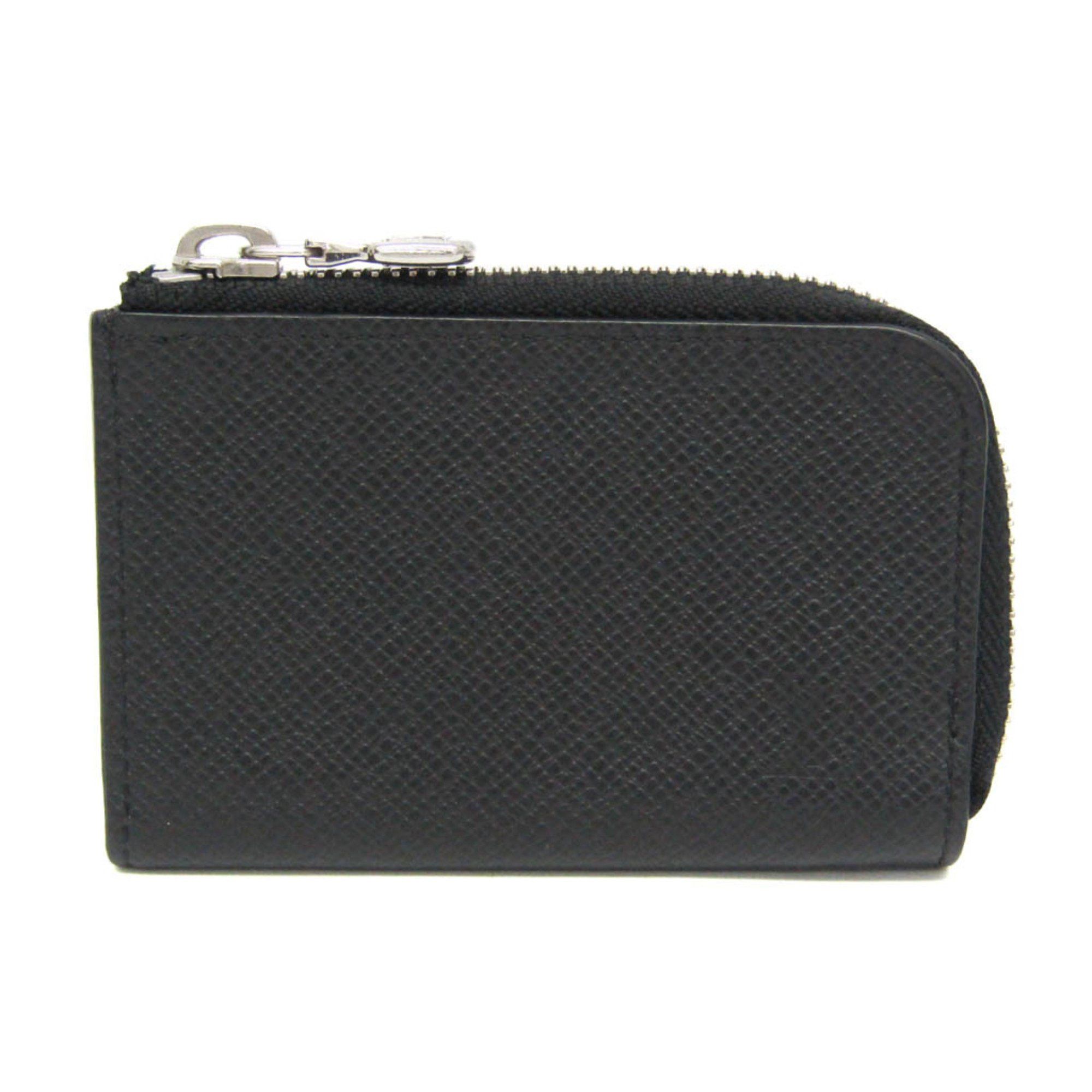 Louis Vuitton Louis Vuitton Taiga Jour Coin Purse M63375 Men's Taiga Leather Coin Purse/coin Case Noir Size ONE SIZE - 1 Thumbnail