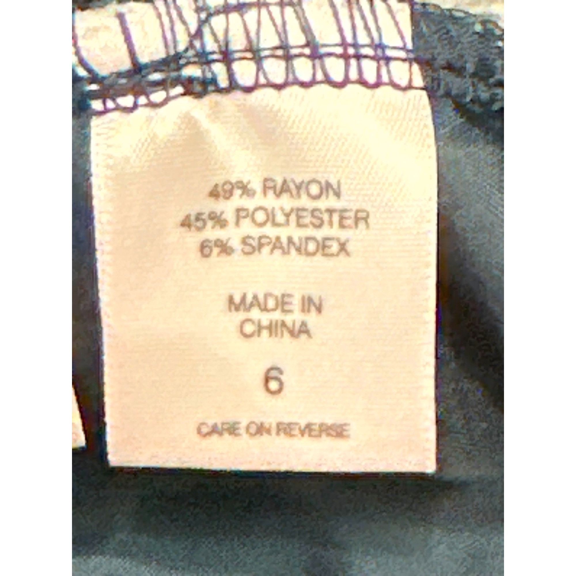 Other 7th Avenue Studio Size 6 Navy Chino Trousers Flare Leg City Size 28" / US 6 / IT 42 - 8 Thumbnail