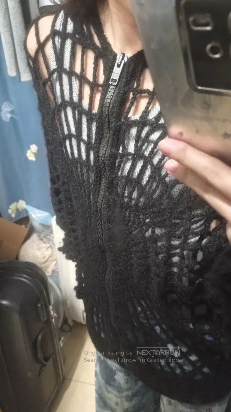 Givenchy Givenchy Spider Web Knit Top, xs Size Size US XS / EU 42 / 0 - 1 Thumbnail