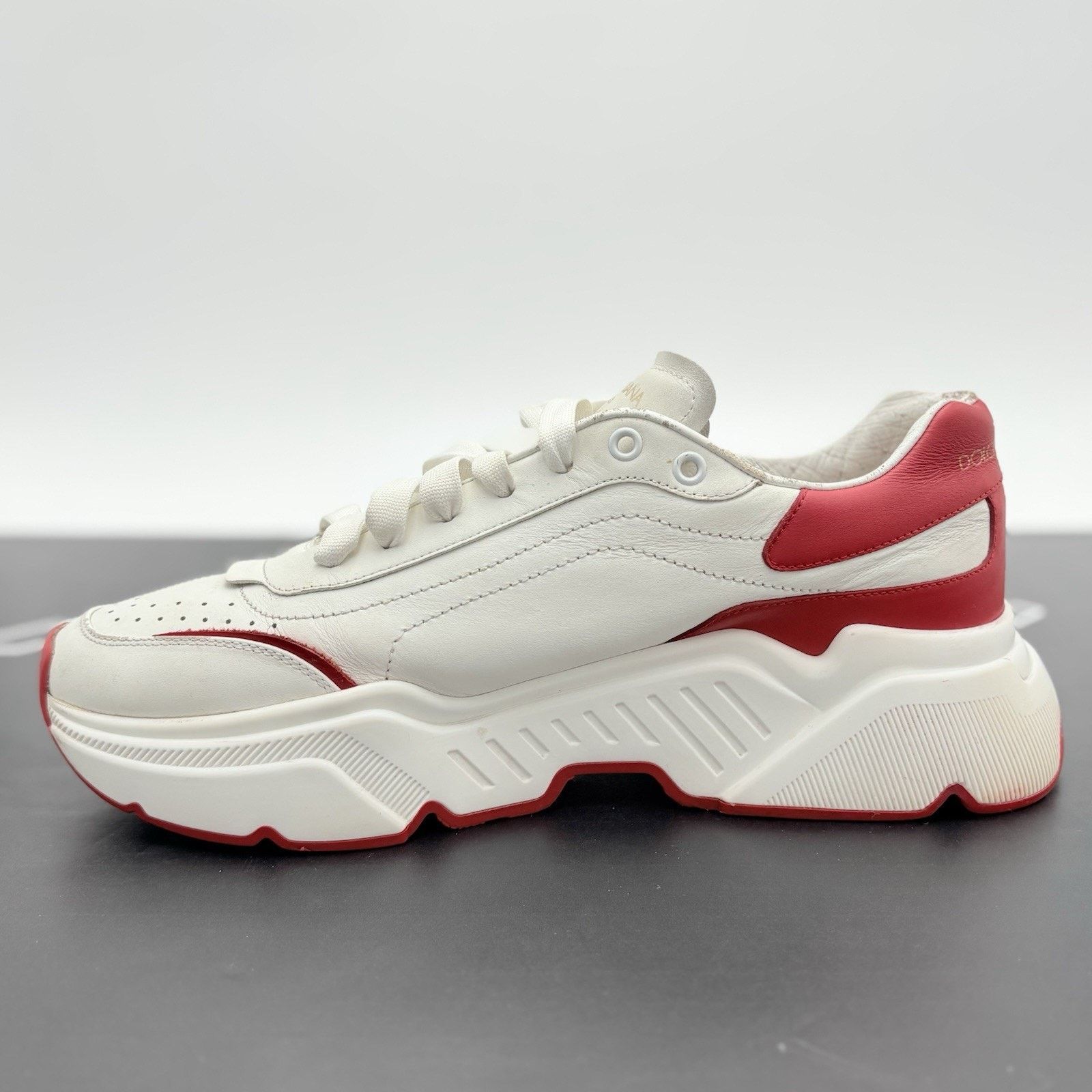 Dolce & Gabbana Dolce Gabbana Daymaster ' White Red ' | GOOD CONDITION! Size US 11 / EU 44 - 4 Thumbnail
