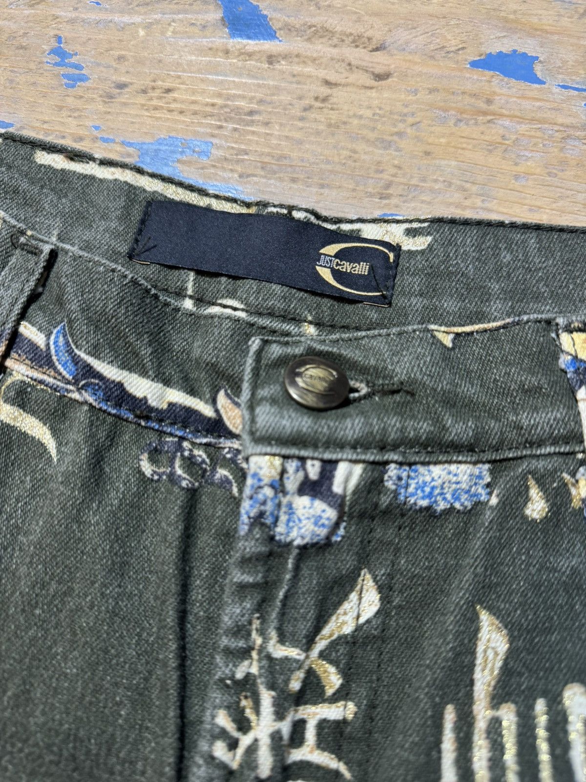 Just Cavalli Oriental Just Cavalli Denim Y2 Size 28" / US 6 / IT 42 - 4 Thumbnail