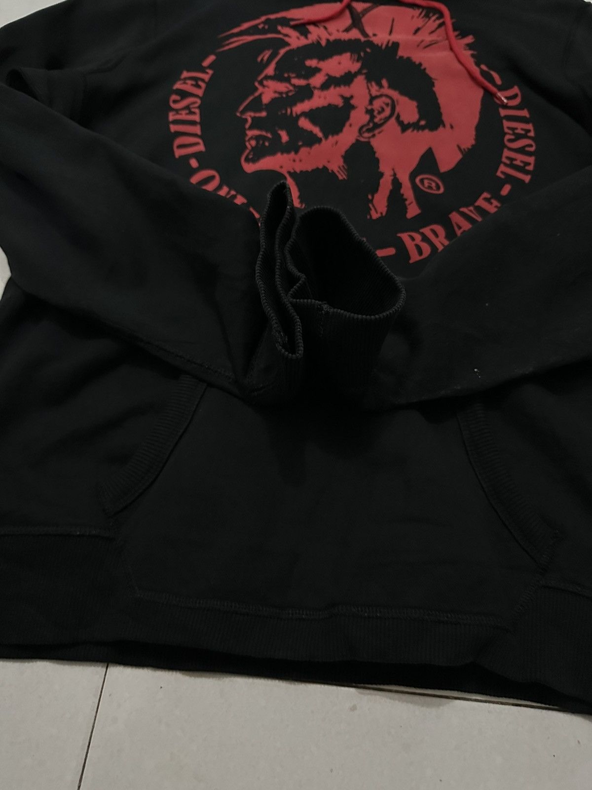 Diesel Y2K Diesel Mohawk Logo Hoodie Size US L / EU 52-54 / 3 - 9 Thumbnail