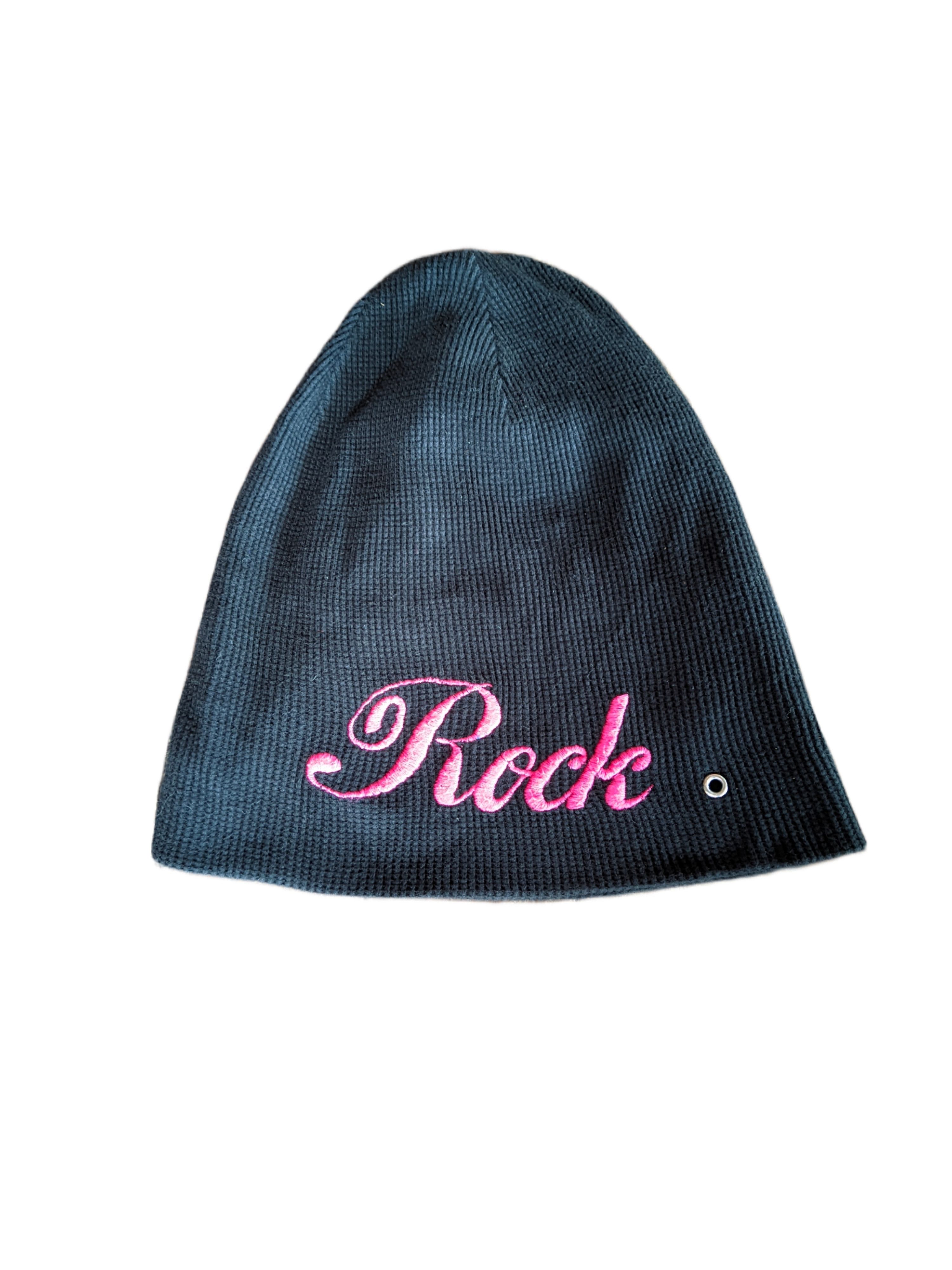Other Face The Music Rock Embroidery Beanie Hats Size ONE SIZE - 2 Thumbnail