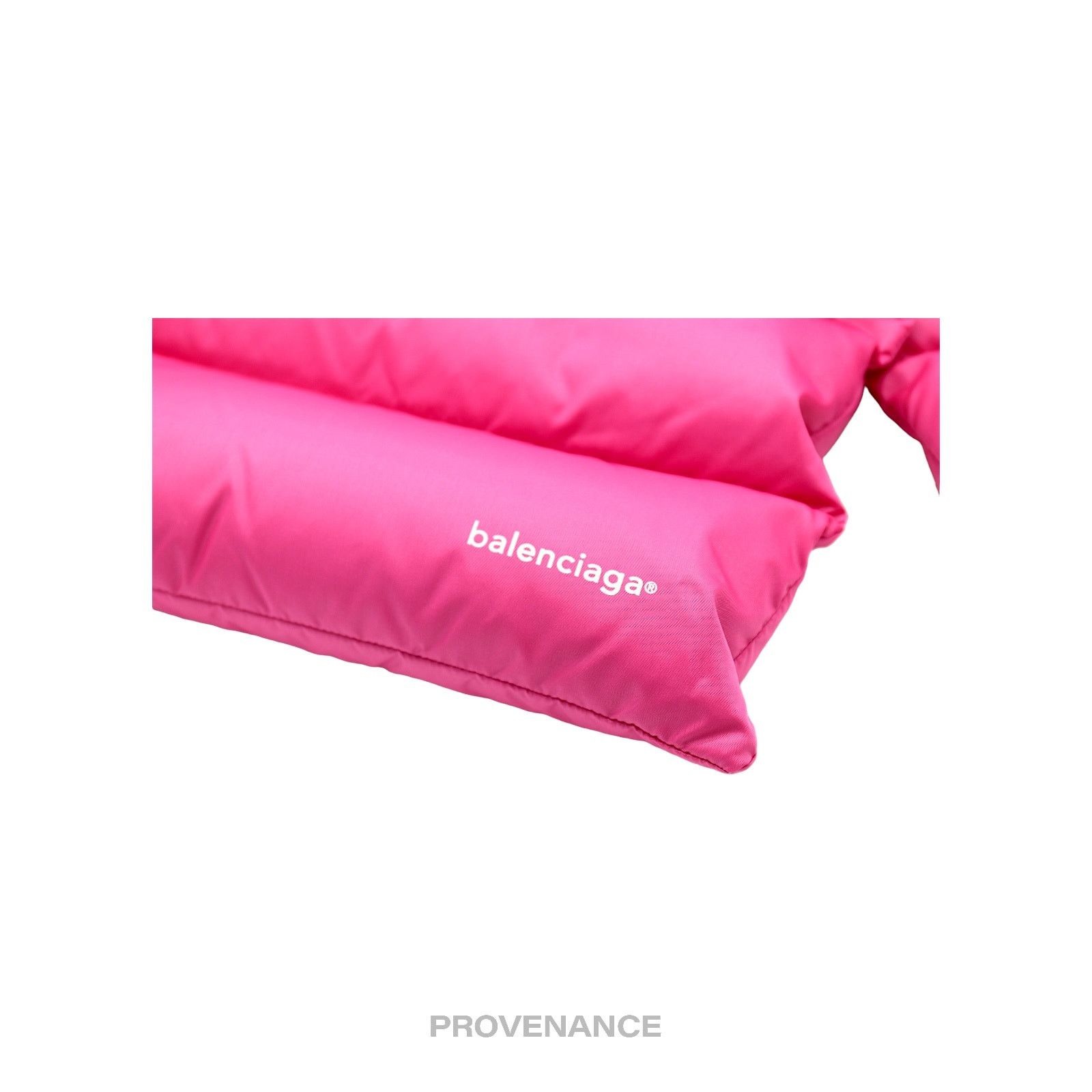 Balenciaga 🔴 Balenciaga Puffer Down Scarf - Pink Size ONE SIZE - 5 Thumbnail