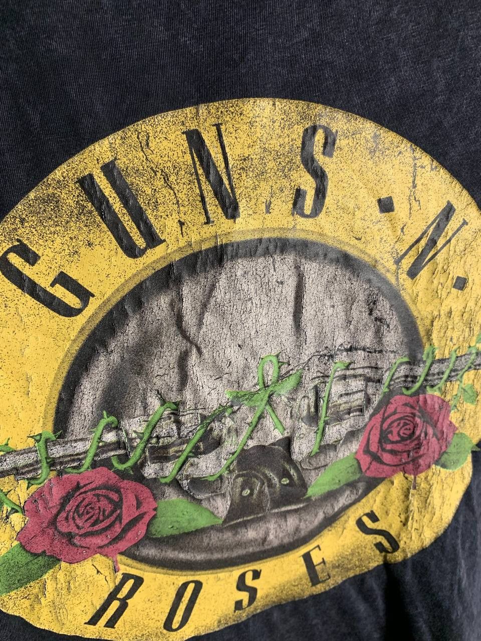 Guns N' Roses × Vintage VERY RARE GUNS N ROSES BIG LOGO T-SHIRT BAND ROCK METAL PUNK Size US XL / EU 56 / 4 - 5 Thumbnail