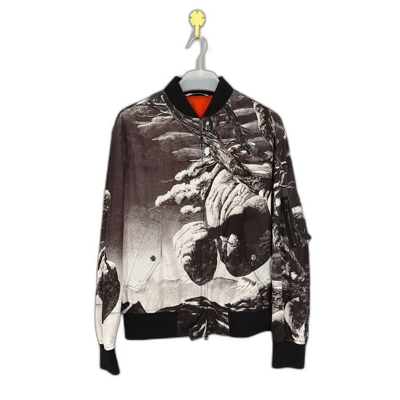 Valentino valentino abstract print branch jacket Size US L / EU 52-54 / 3 - 1 Thumbnail
