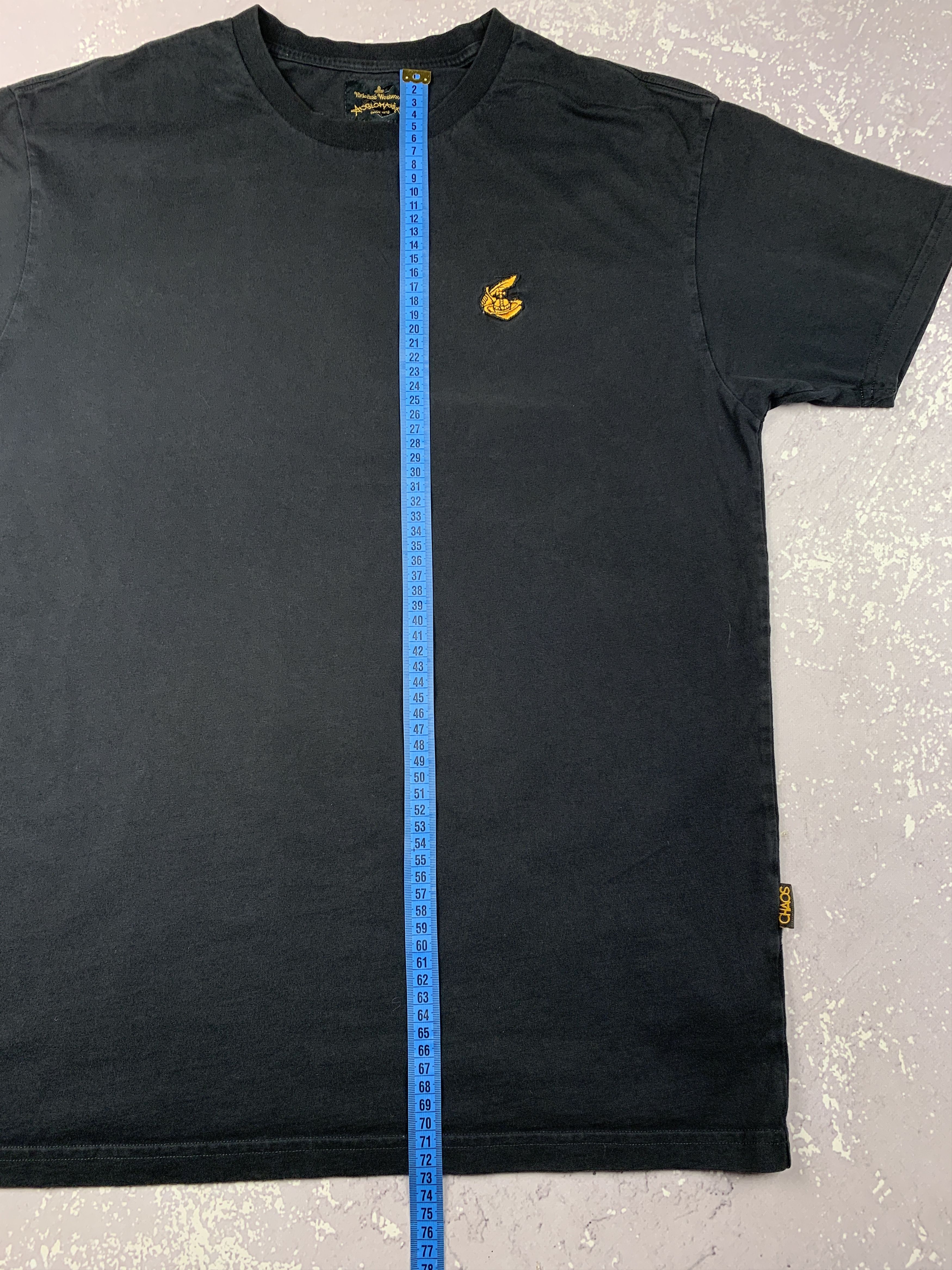 Vivienne Westwood Vivienne Westwood Gold Anglomania Chaos Cotton T Shirt Size US XL / EU 56 / 4 - 10 Thumbnail