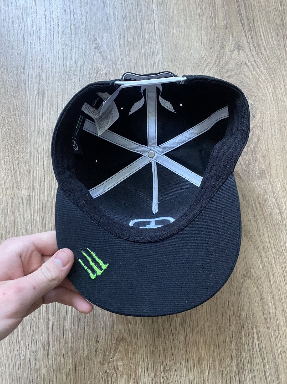 Mercedes-Benz × Vintage Mercedez Benz F1 Petronas Monster Energy Lewis Hamilton Cap Size ONE SIZE - 5 Thumbnail