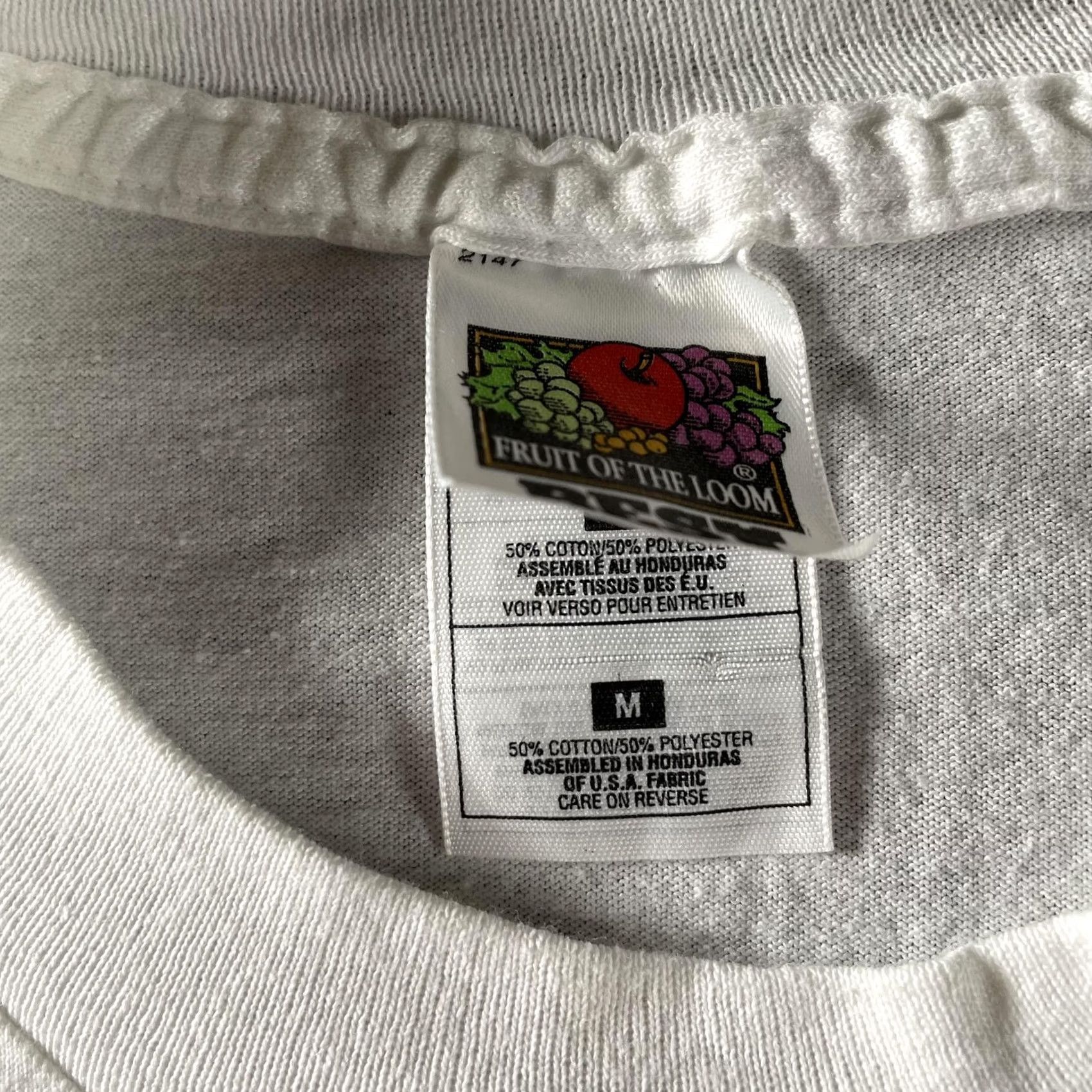 Fruit Of The Loom VINTAGE Devil's Elbow Route 66 Shirt Mens Medium White Missouri Fruit of the Loom Tee Size US M / EU 48-50 / 2 - 4 Thumbnail