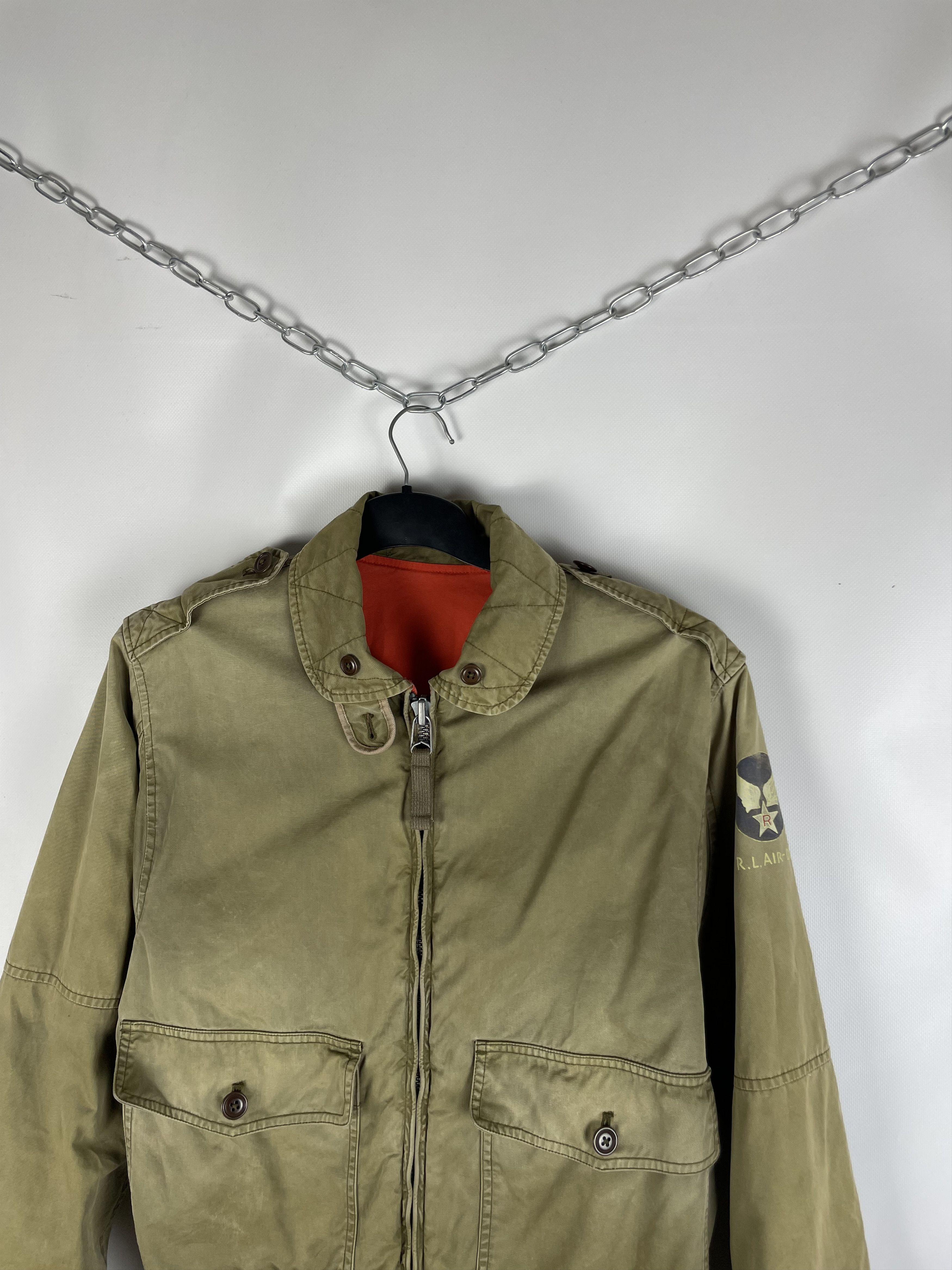Polo Ralph Lauren Polo Ralph Lauren Flight Jacket Reversible Jacket USA Size US S / EU 44-46 / 1 - 3 Thumbnail