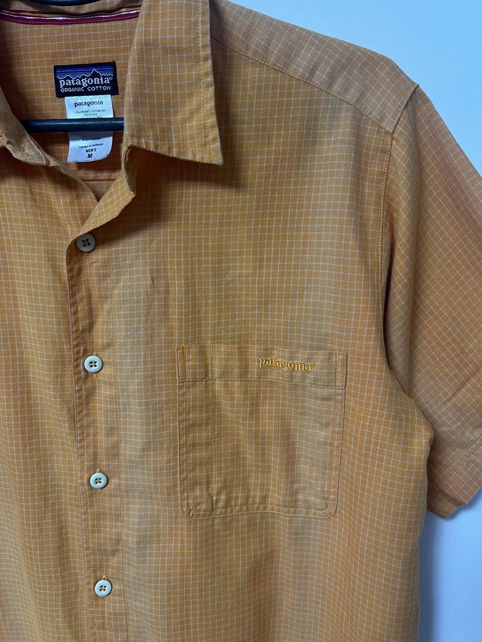 Patagonia Vintage Patagonia Organic Cotton Short Sleeve Shirt Outdoor M Size US M / EU 48-50 / 2 - 9 Thumbnail