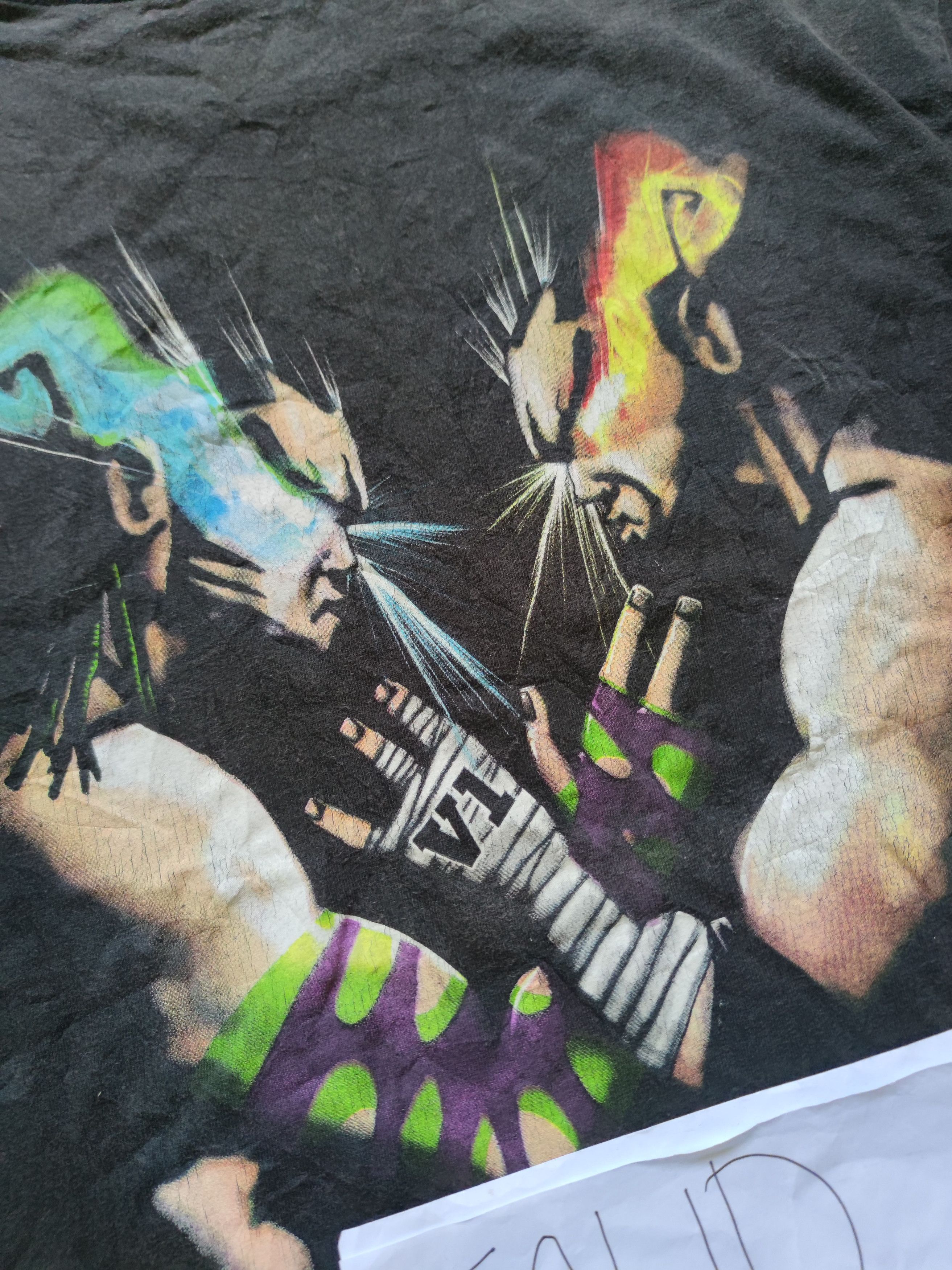 WWE Vintage 2007 WWE Hardy Boyz T Shirt Size US M / EU 48-50 / 2 - 4 Thumbnail