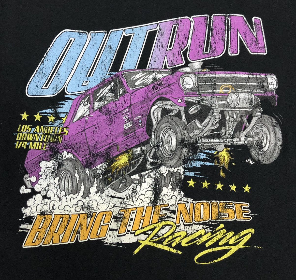Vintage Vintage Outrun Bring The Noise Racing T-Shirt Size US M / EU 48-50 / 2 - 3 Thumbnail