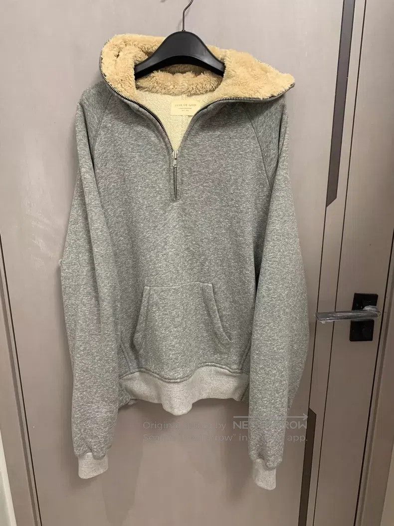 Fear of God Fear of God Snowflake gray lambswool sweatshirt Size US S / EU 44-46 / 1 - 1 Thumbnail