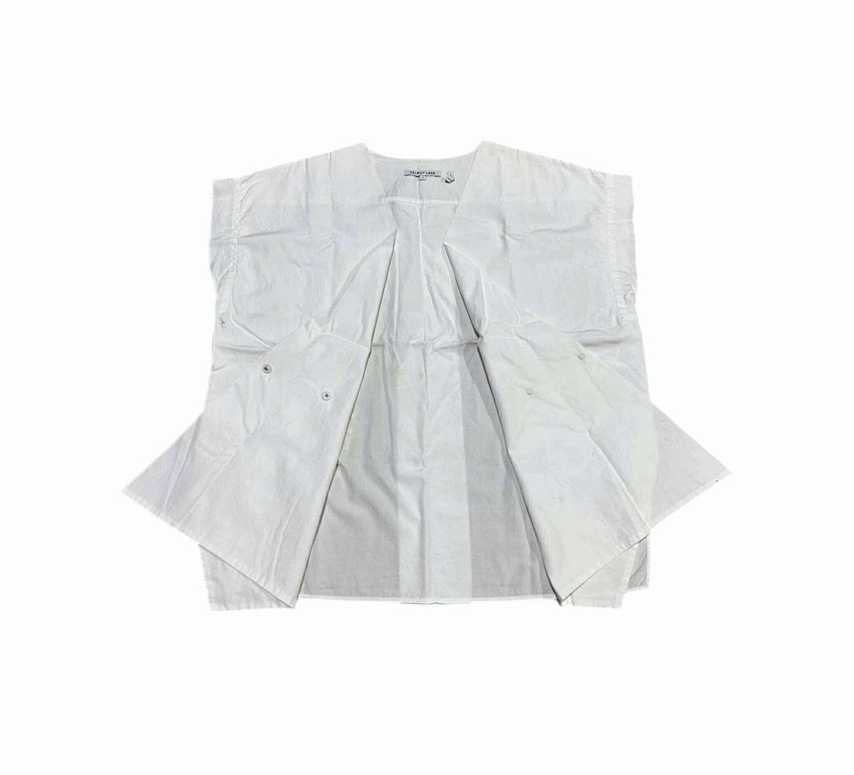 Helmut Lang 🔥Rare Design Helmut Lang Tunic Sleeveless Shirt Vest Size US S / EU 44-46 / 1 - 3 Thumbnail