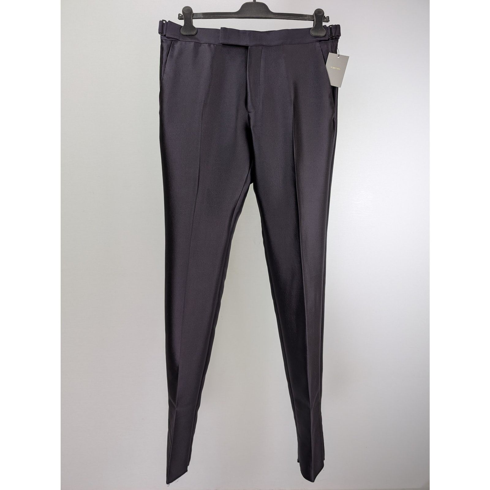 Tom Ford o1rshd1 Casual Pants in Dark Purple/Black Size US 38 / EU 54 - 6 Thumbnail