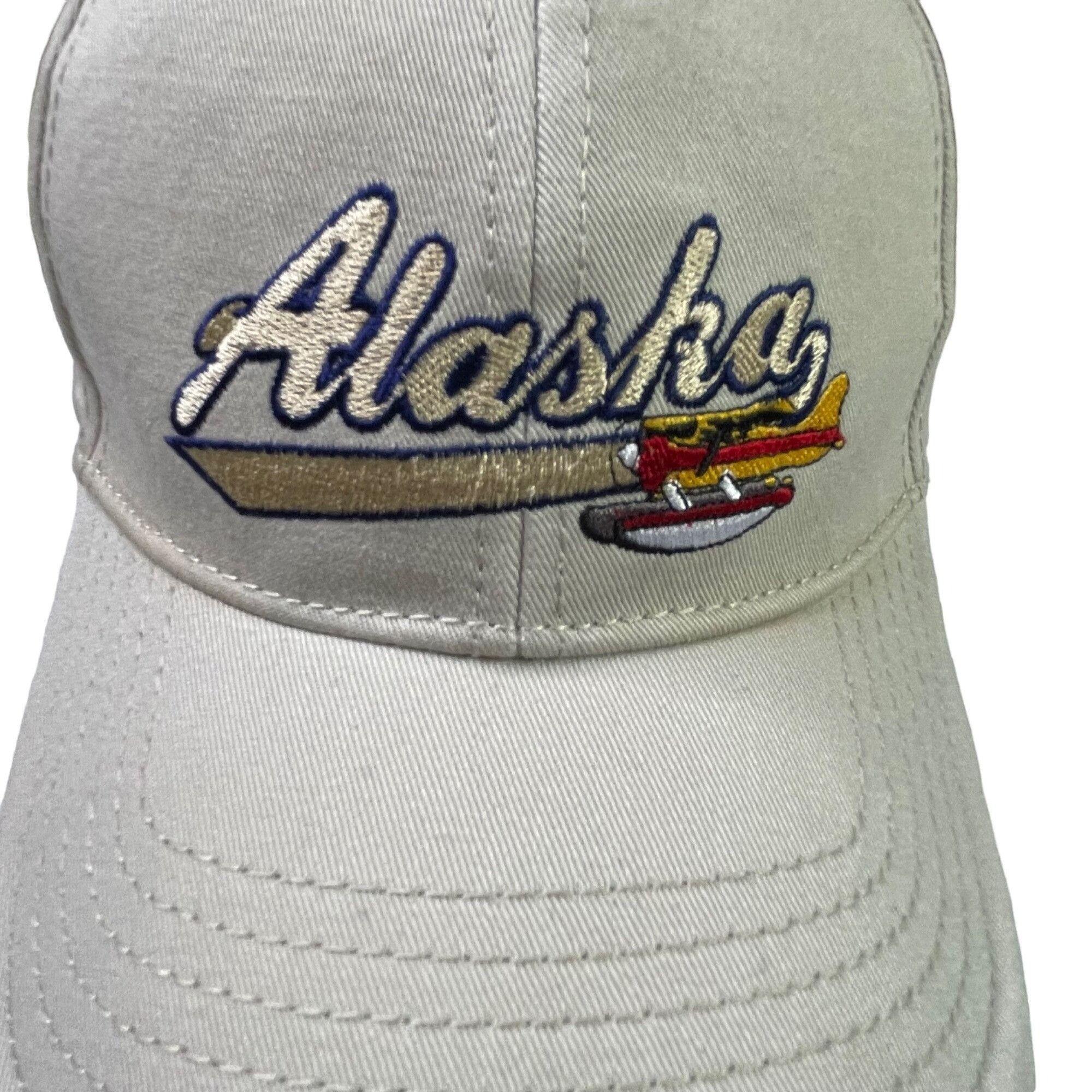 Other Alaska Hat Adjustable Strap Baseball Cap Airplane Embroider Size ONE SIZE - 2 Thumbnail
