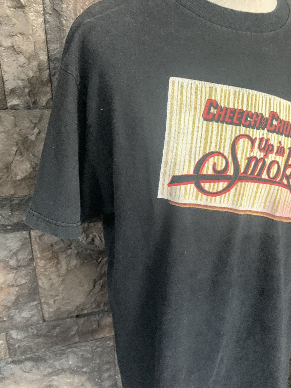 Vintage Vintage Cheech And Chongs Up In Smoke Comedy Movie T shirt Size US L / EU 52-54 / 3 - 4 Thumbnail