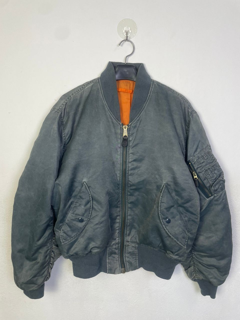 Alpha Industries × Vintage Vintage Alpha Industries Bomber Jacket Reversable Size US L / EU 52-54 / 3 - 1 Thumbnail