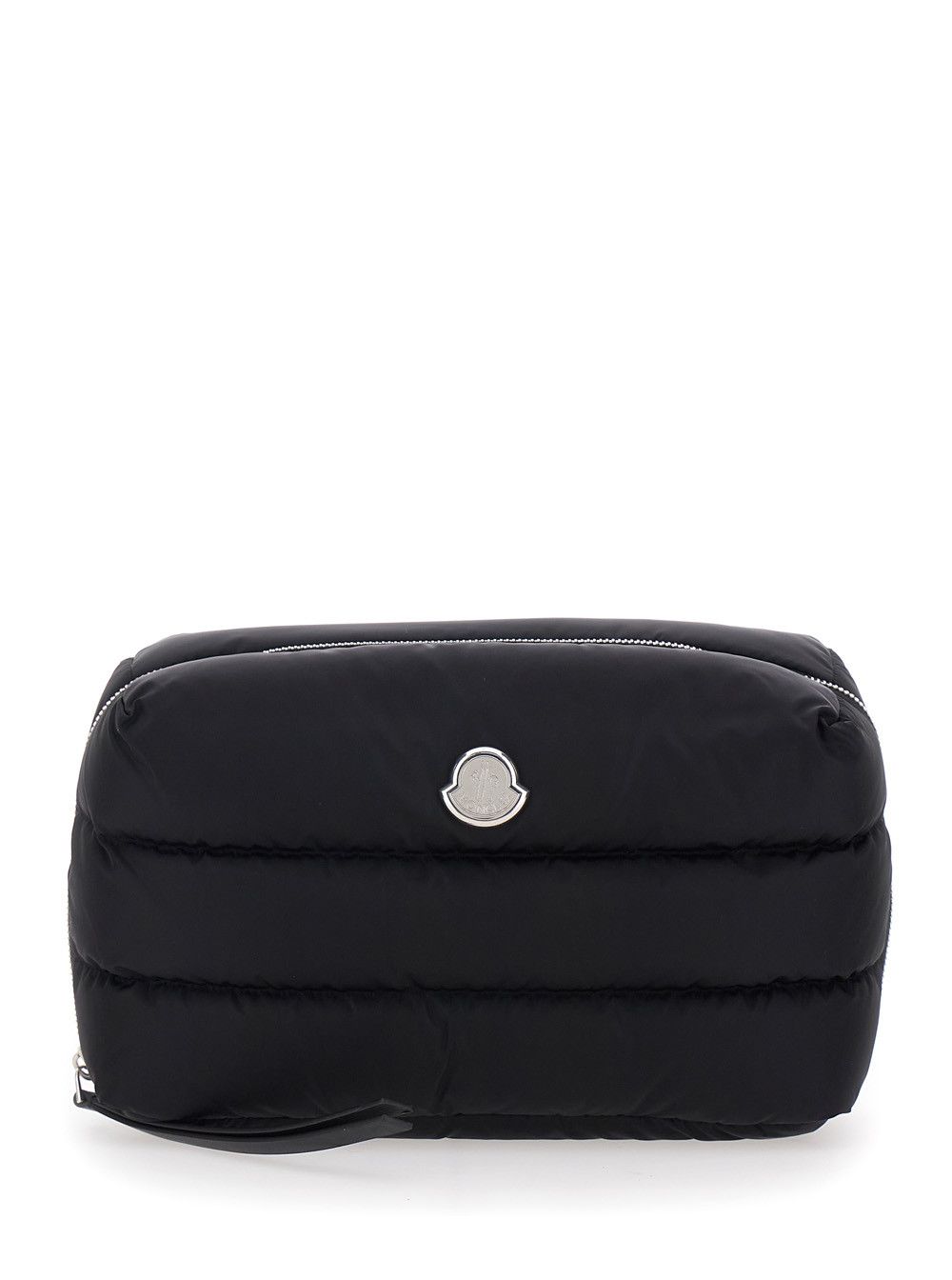 Moncler 'Caradoc' Black Clutch with Logo Patch on the Front in Tech Fabric for Men Size ONE SIZE - 1 Thumbnail