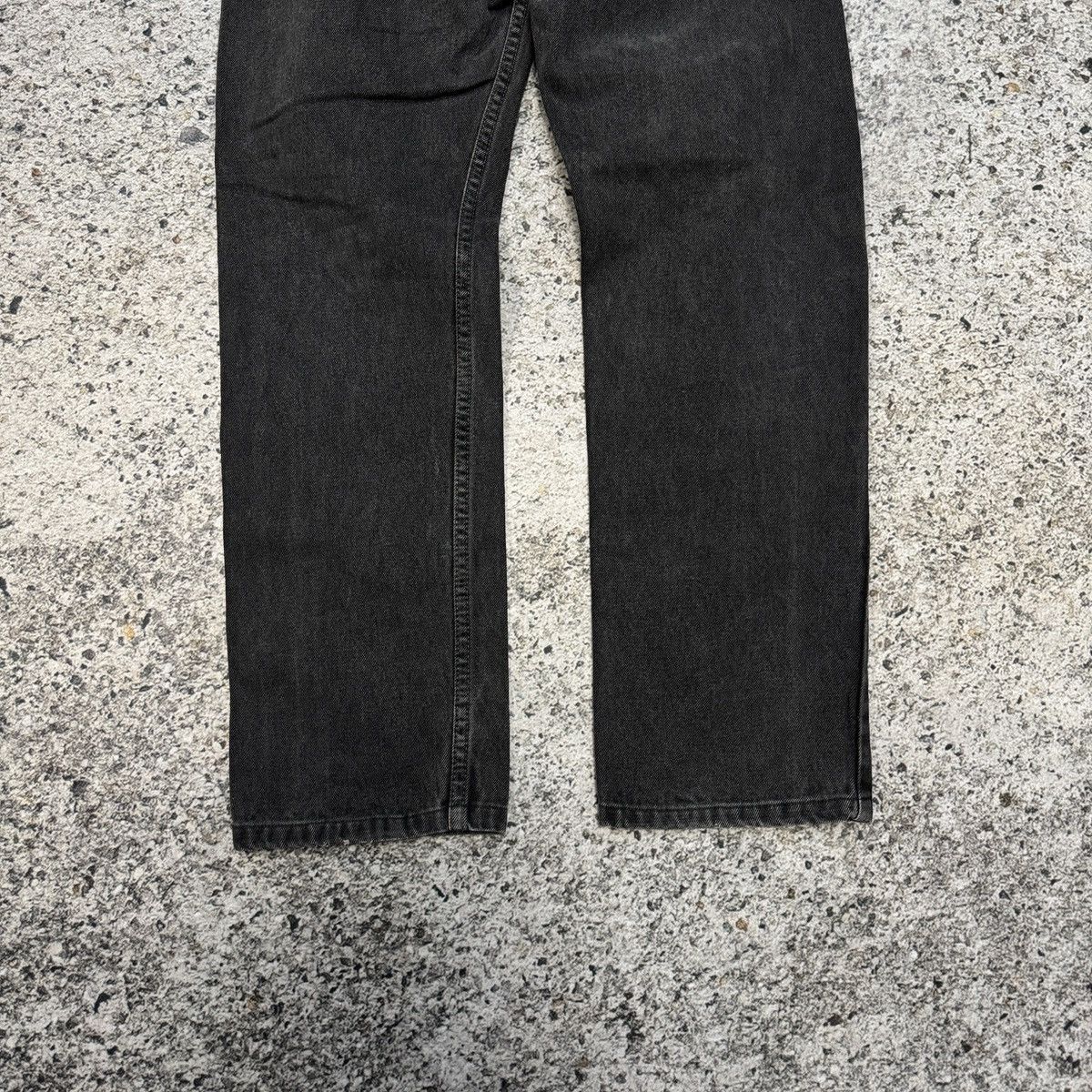 Levi's 90s Levi's 505 Faded Black Denim Jeans ERD Grunge Hedi Size US 29 - 8 Thumbnail