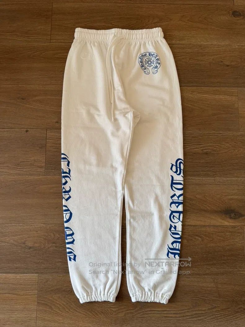 Chrome Hearts CHROME HEARTS Size L Blue Sanskrit horseshoe pattern white Size US 32 / EU 48 - 1 Thumbnail