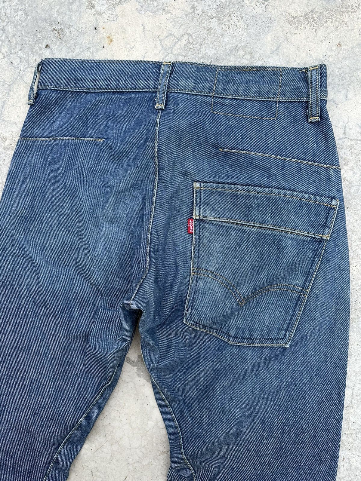 Levi's Vintage Levis Engineered Single Pocket Denim Jeans Size US 29 - 11 Thumbnail