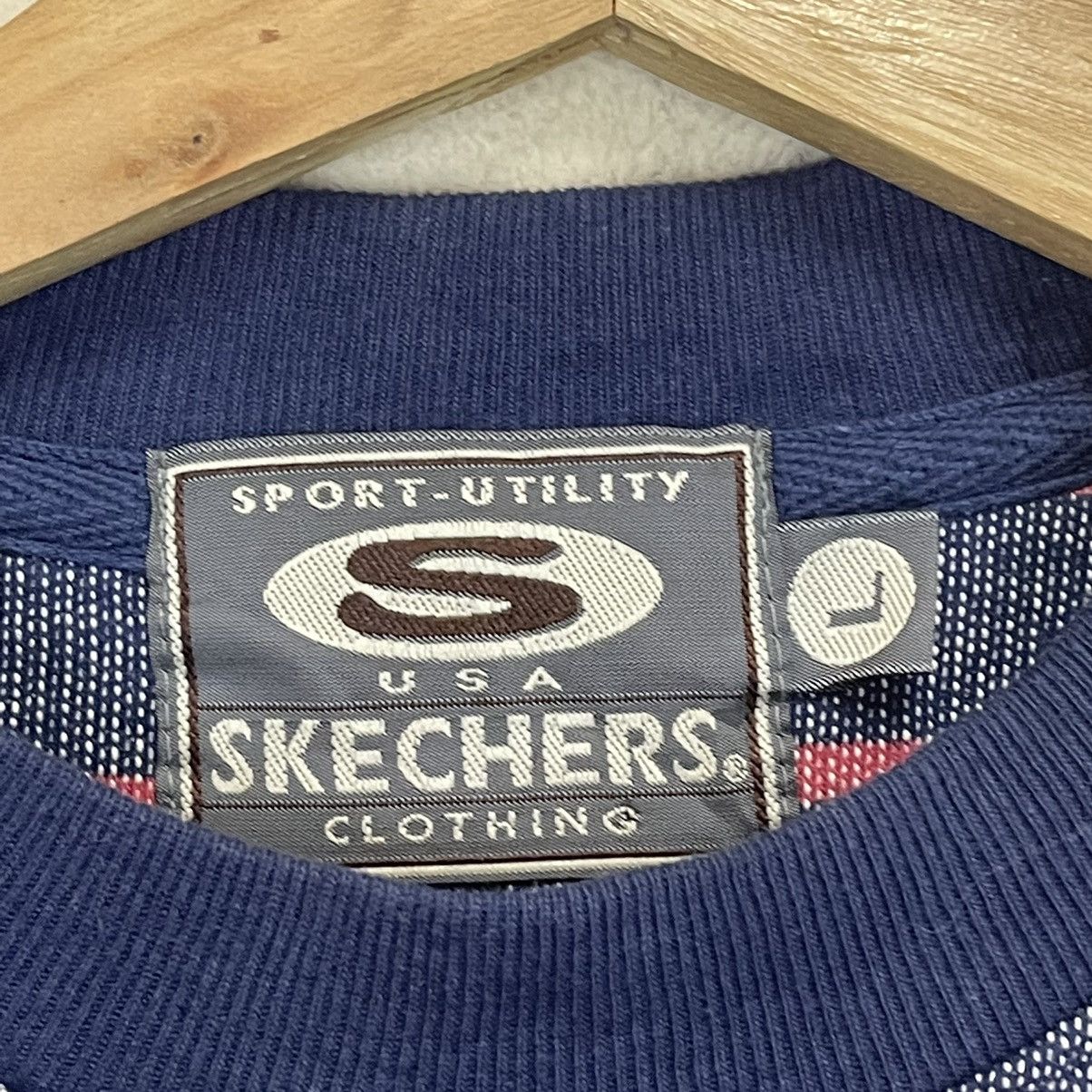 SKECHERS Vintage 90s Skechers Small Logo Crewneck Sweatshirt Size US L / EU 52-54 / 3 - 8 Thumbnail