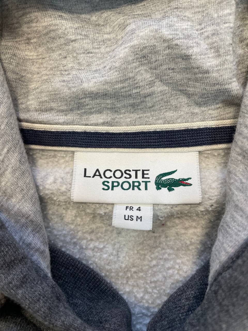 Lacoste Lacoste Hoodie Men’s Grey Pullover Hooded Sweatshirt Sz-M Size US M / EU 48-50 / 2 - 10 Thumbnail
