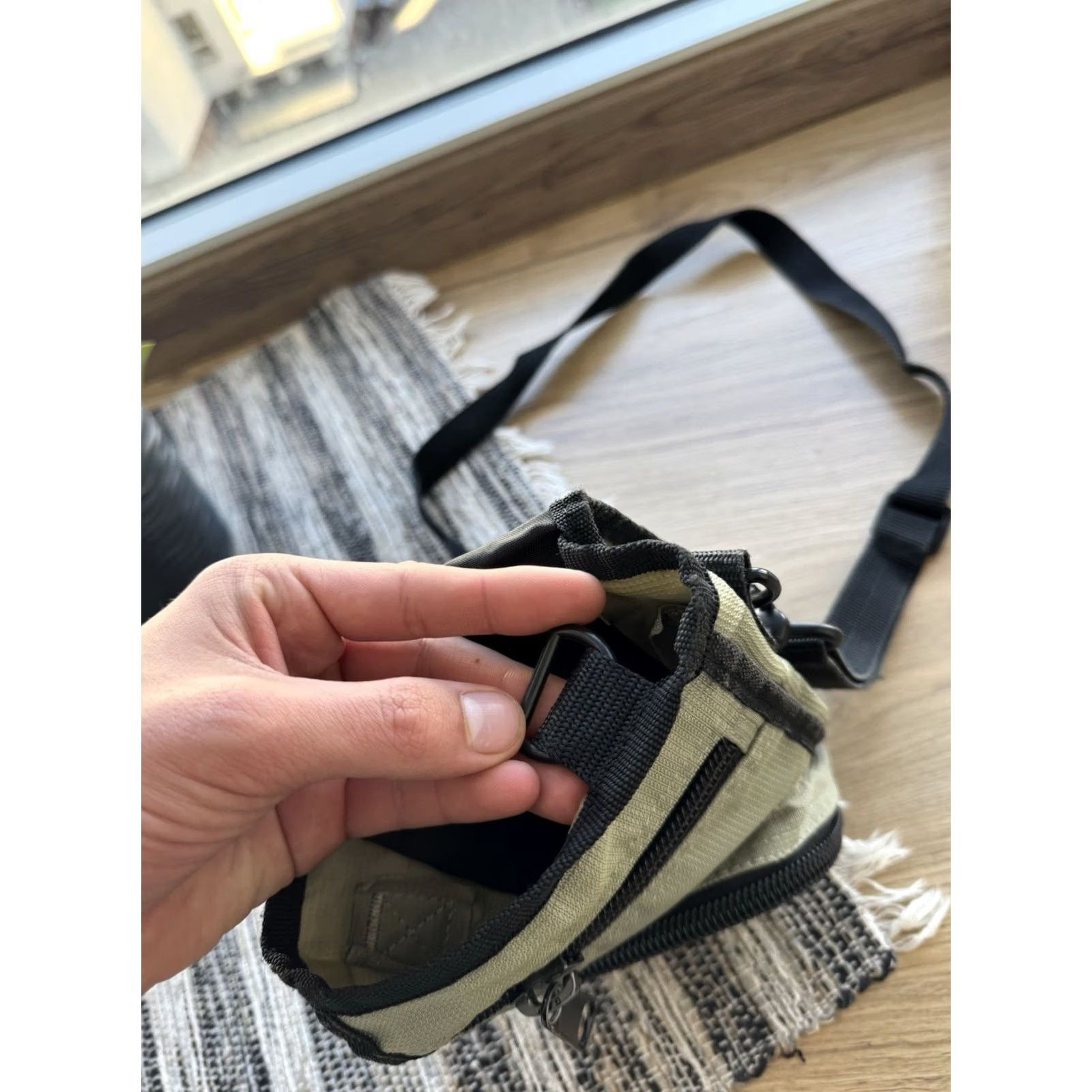 Diesel VINTAGE Diesel Shoulder Crosboddy Messenger Y2K 90s Mini Bag Green Small Mens Size ONE SIZE - 7 Thumbnail