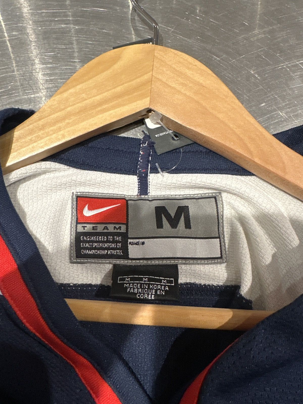 Nike 1998 USA Hockey Nike Jersey - Size M Size US M / EU 48-50 / 2 - 6 Thumbnail